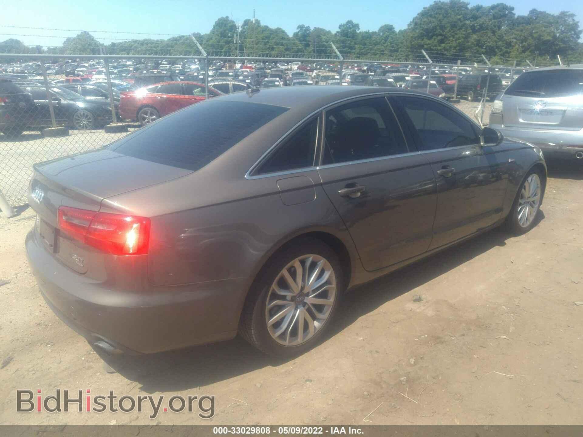 2012 AUDI A6 - VIN: WAUGGAFC7CN106919 - Фото 4