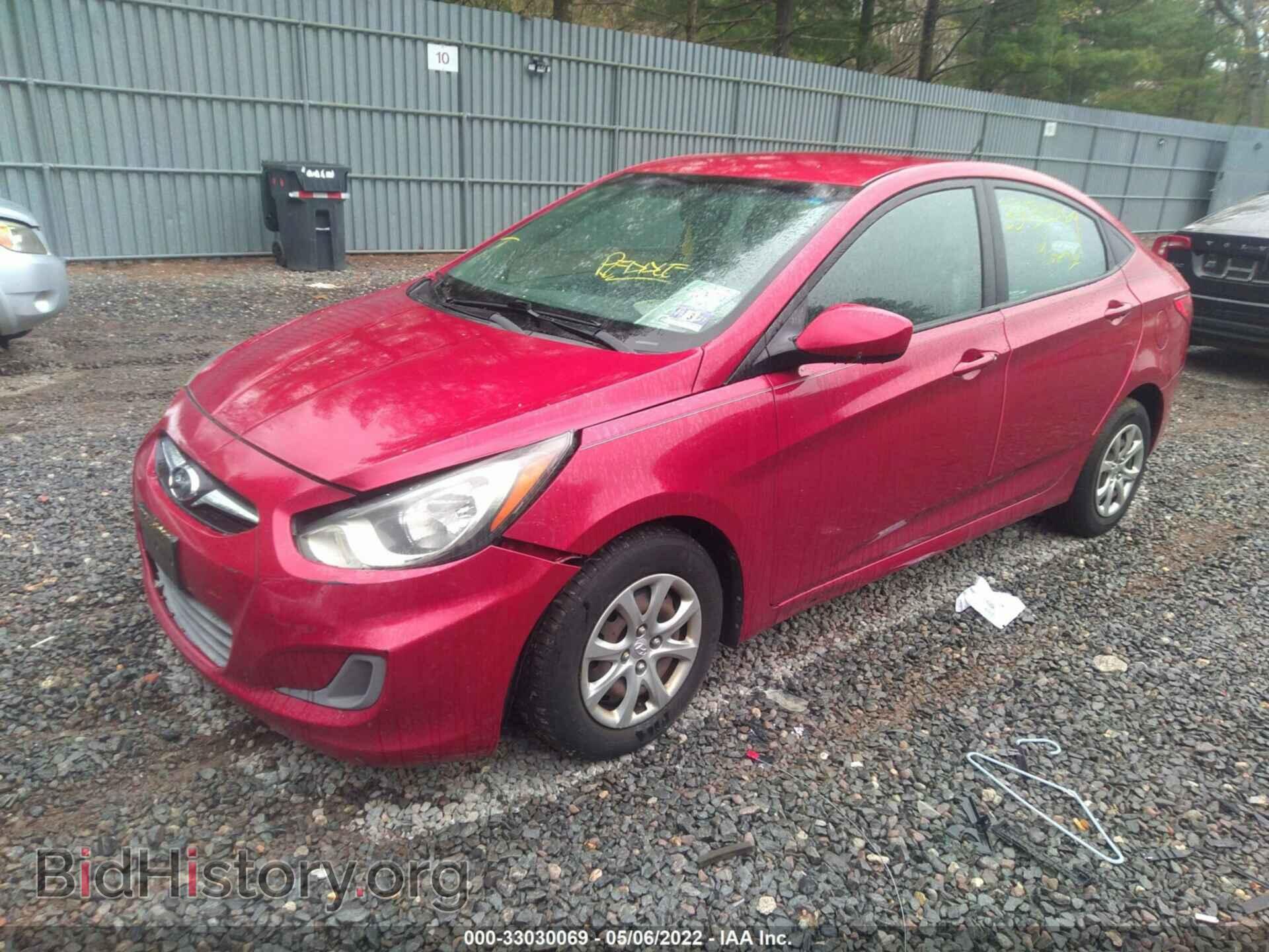 2013 HYUNDAI ACCENT - VIN: KMHCT4AE6DU586235 - Фото 2