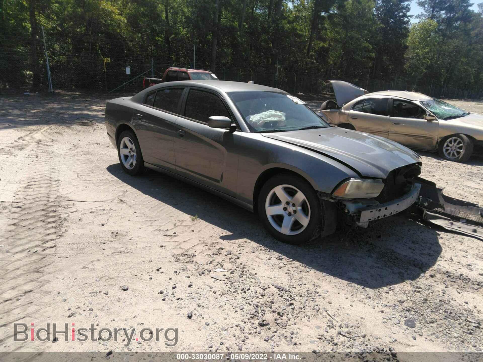 Фотография 2C3CDXAT3CH316256 - DODGE CHARGER 2012