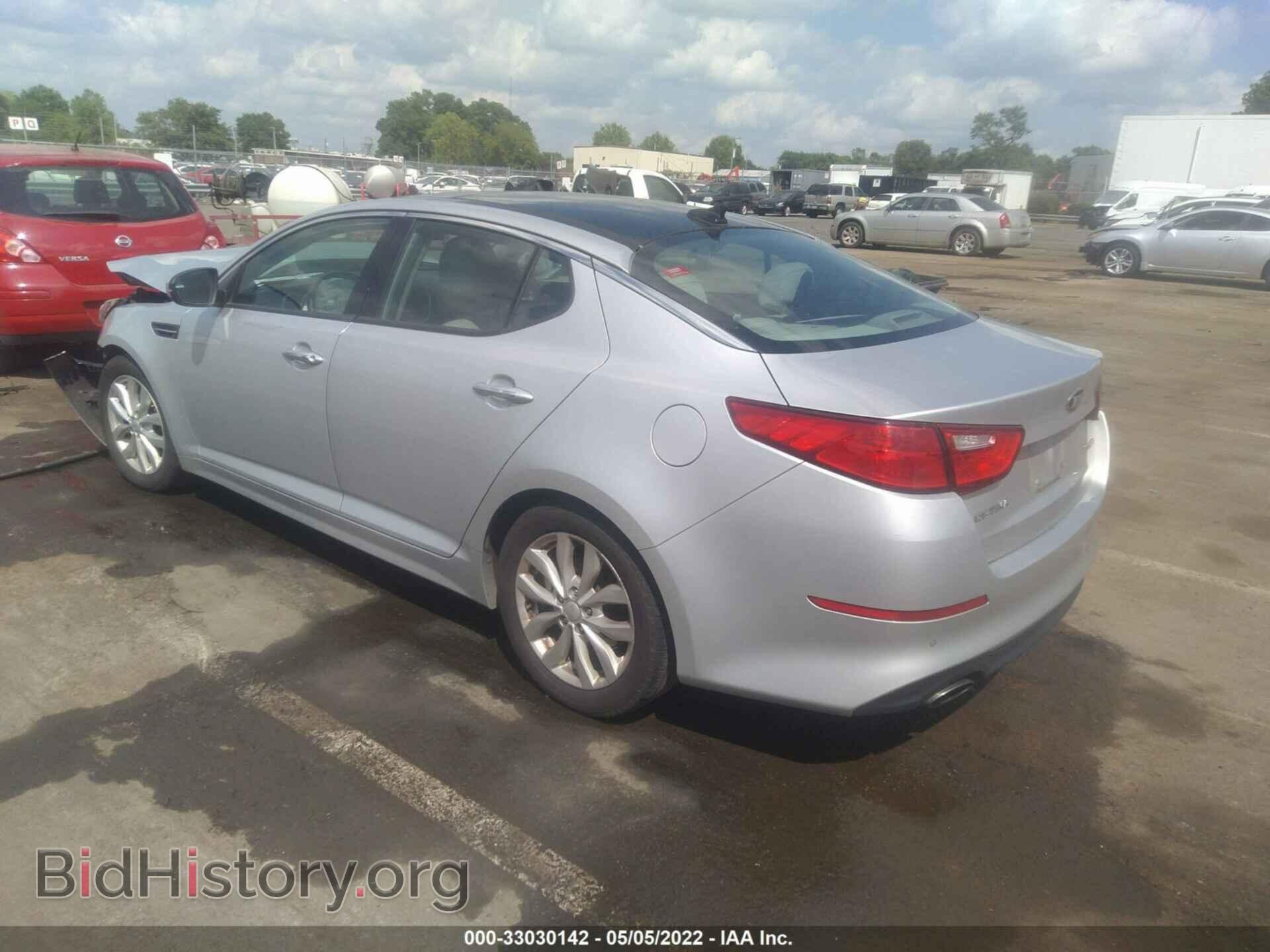 2015 KIA OPTIMA - VIN: 5XXGN4A72FG360641 - Фото 3