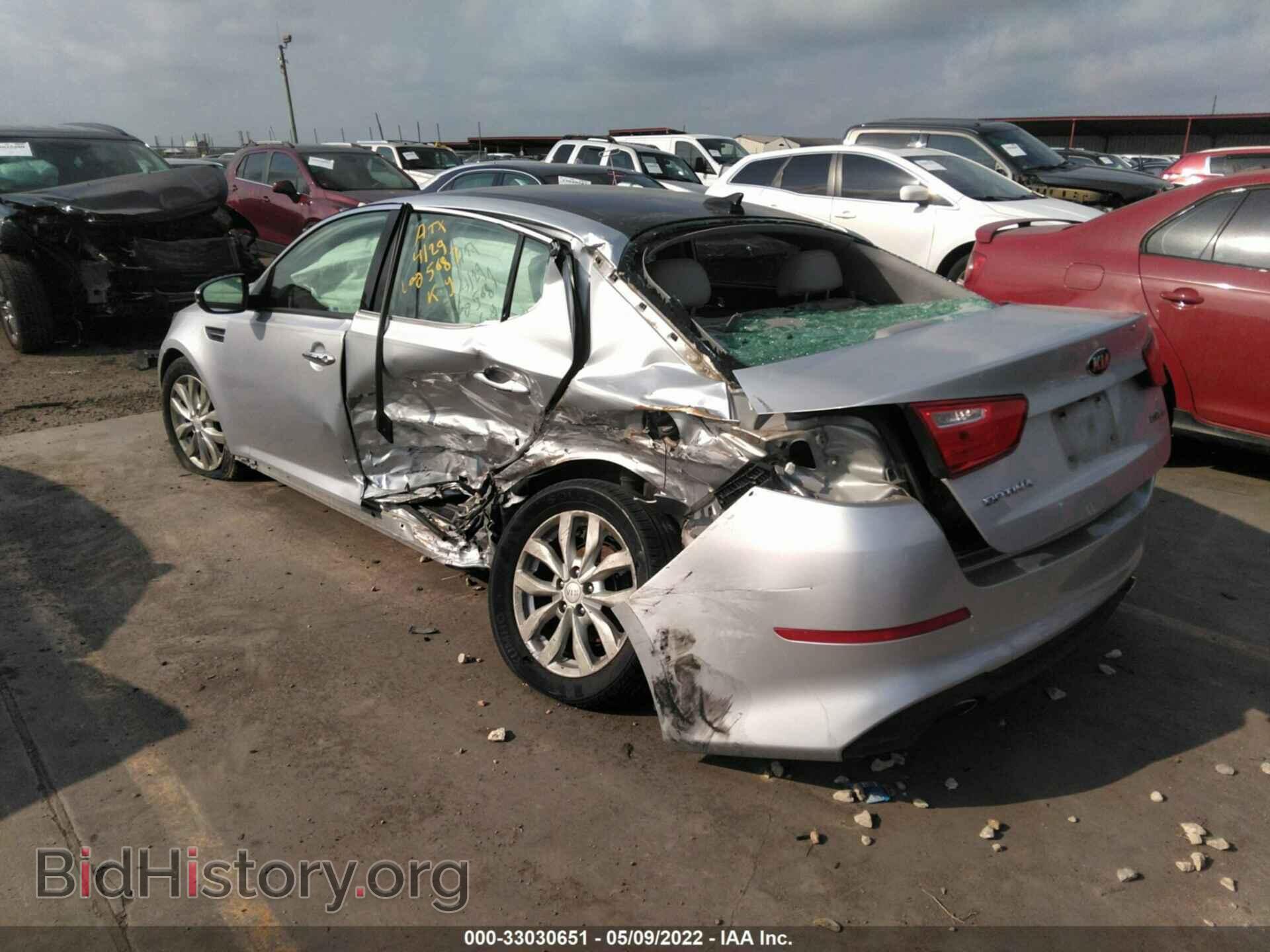 2015 KIA OPTIMA - VIN: 5XXGN4A76FG433302 - Photo 3