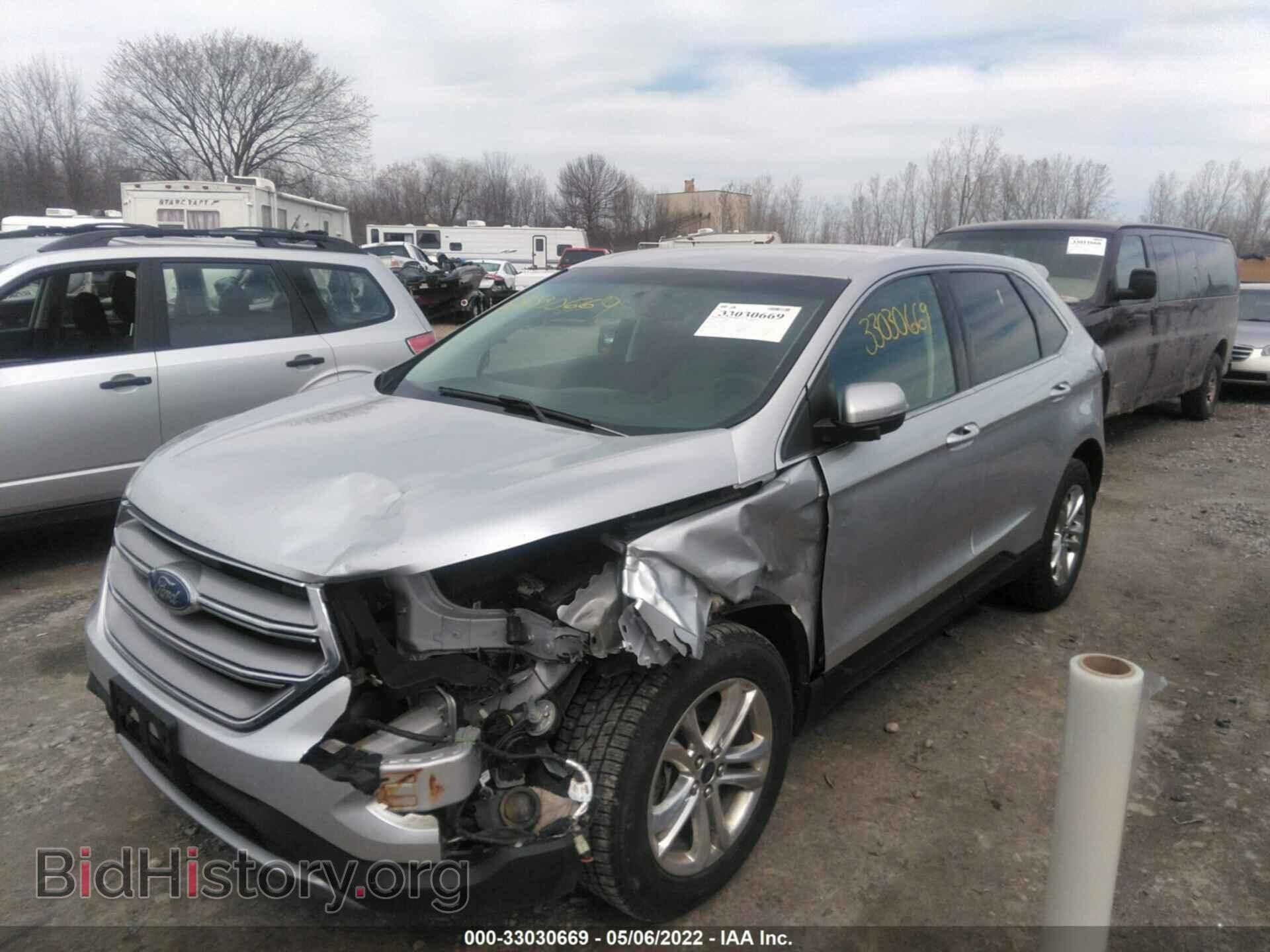 2015 FORD EDGE - VIN: 2FMTK4J91FBB67210 - Photo 2
