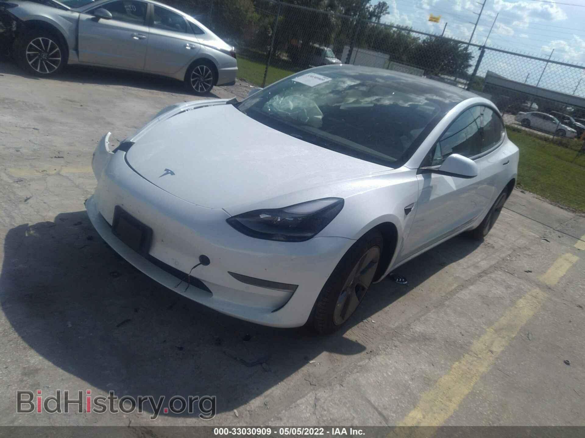 2022 TESLA MODEL 3 - VIN: 5YJ3E1EA7NF103771 - Photo 2