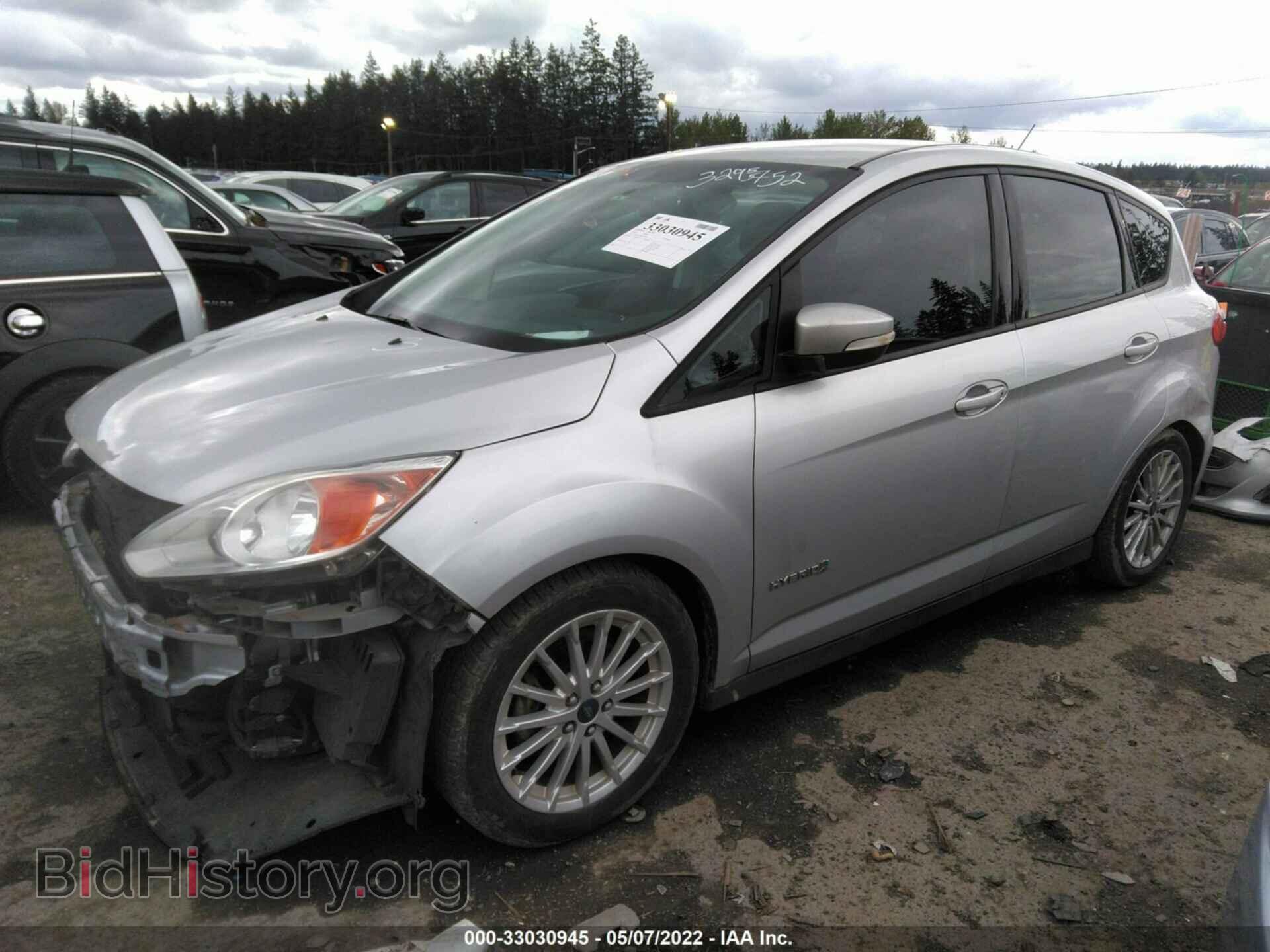 2013 FORD C-MAX HYBRID - VIN: 1FADP5AU2DL521744 - Фото 2