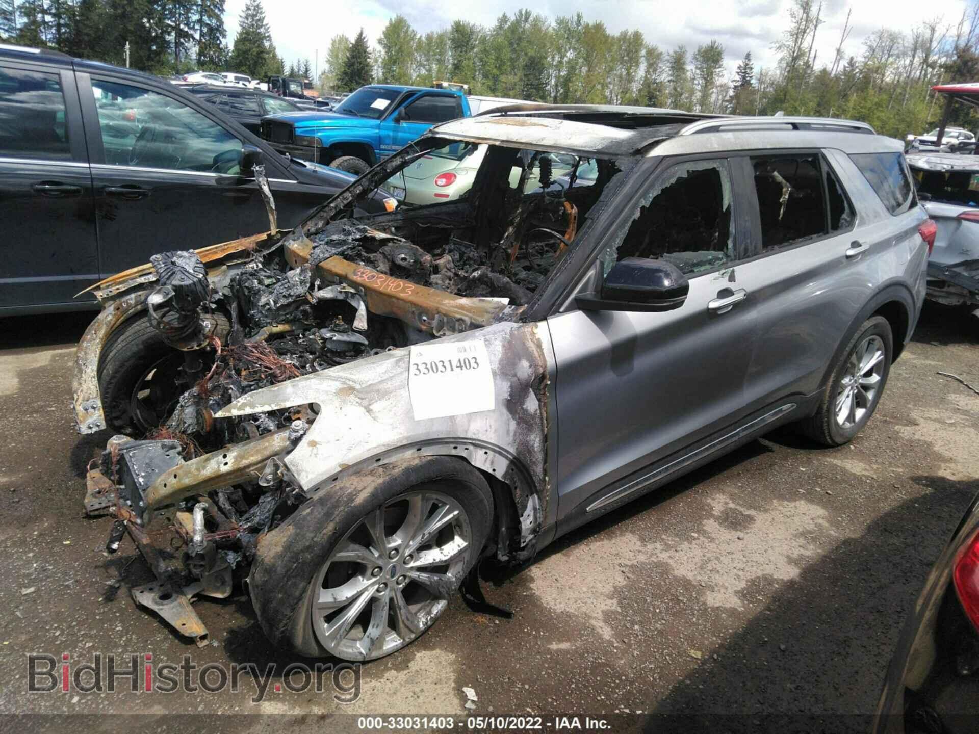 2020 FORD EXPLORER - VIN: 1FMSK8FH8LGB86666 - Фото 2