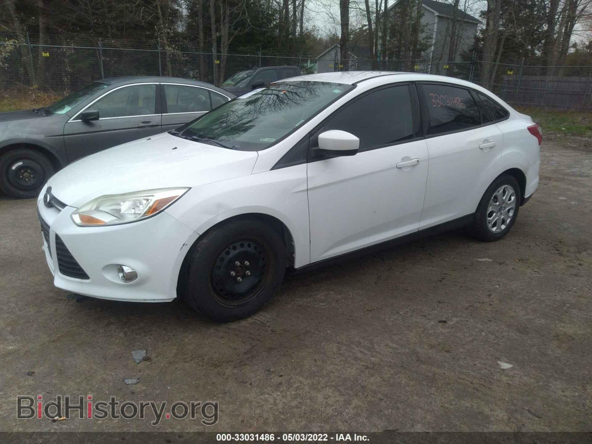 2012 FORD FOCUS - VIN: 1FAHP3F28CL347299 - Фото 2
