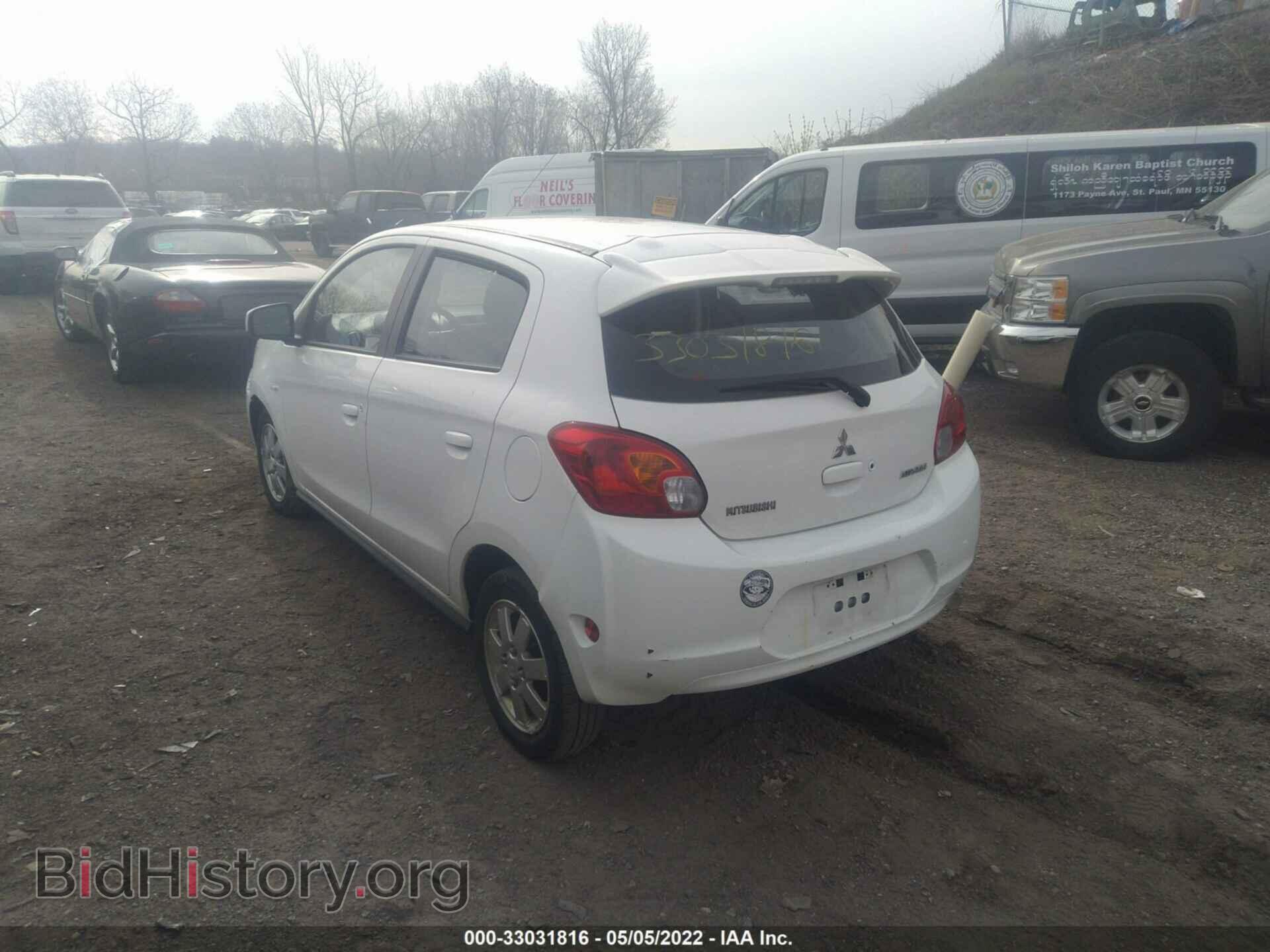 2014 MITSUBISHI MIRAGE - VIN: ML32A4HJ8EH026237 - Фото 3