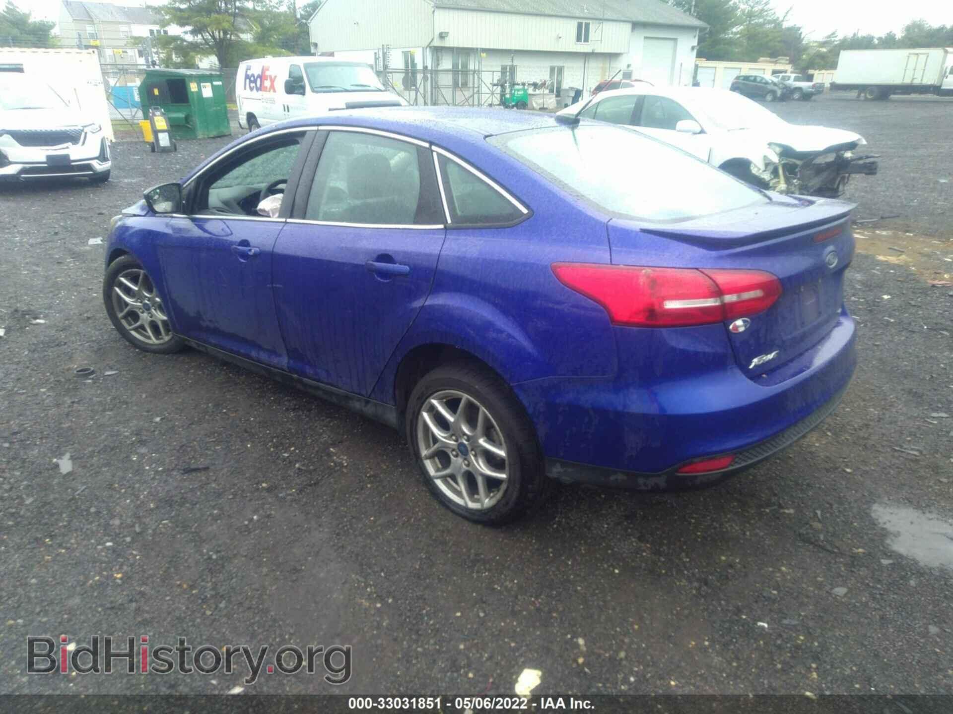 2015 FORD FOCUS - VIN: 1FADP3F20FL353522 - Фото 3