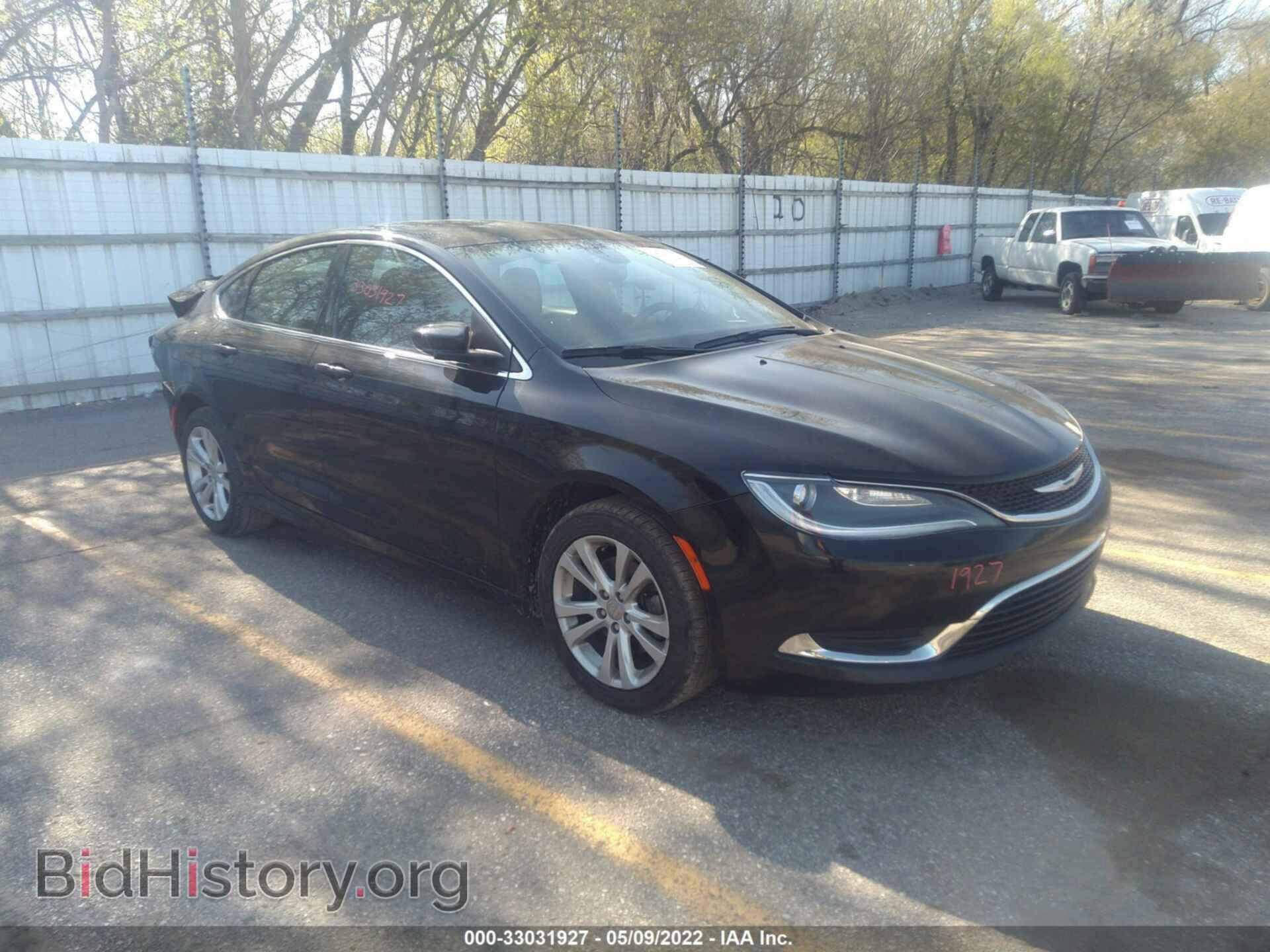 Фотография 1C3CCCABXFN527274 - CHRYSLER 200 2015