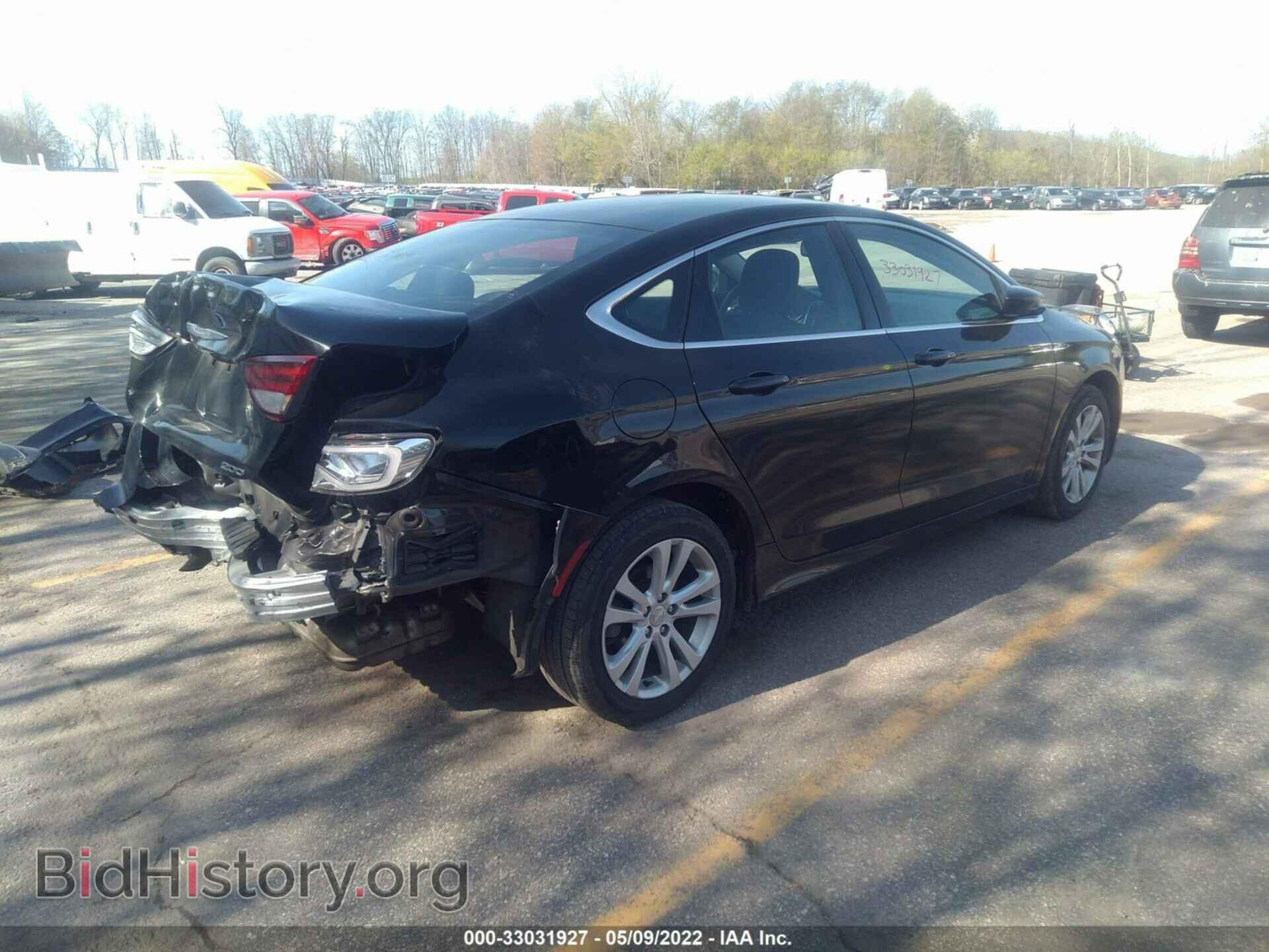 2015 CHRYSLER 200 - VIN: 1C3CCCABXFN527274 - Фото 4