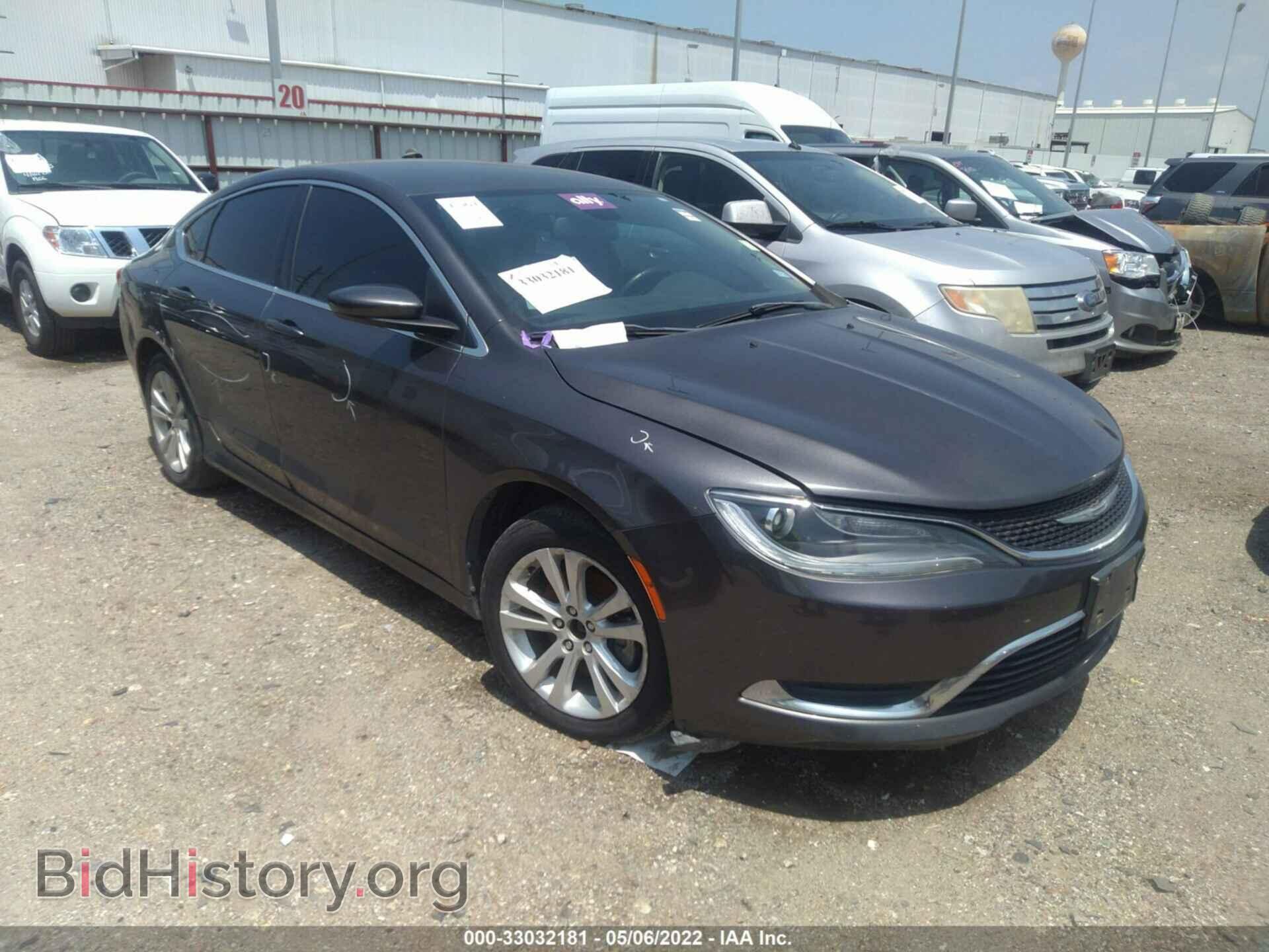 Фотография 1C3CCCAB4FN635857 - CHRYSLER 200 2015