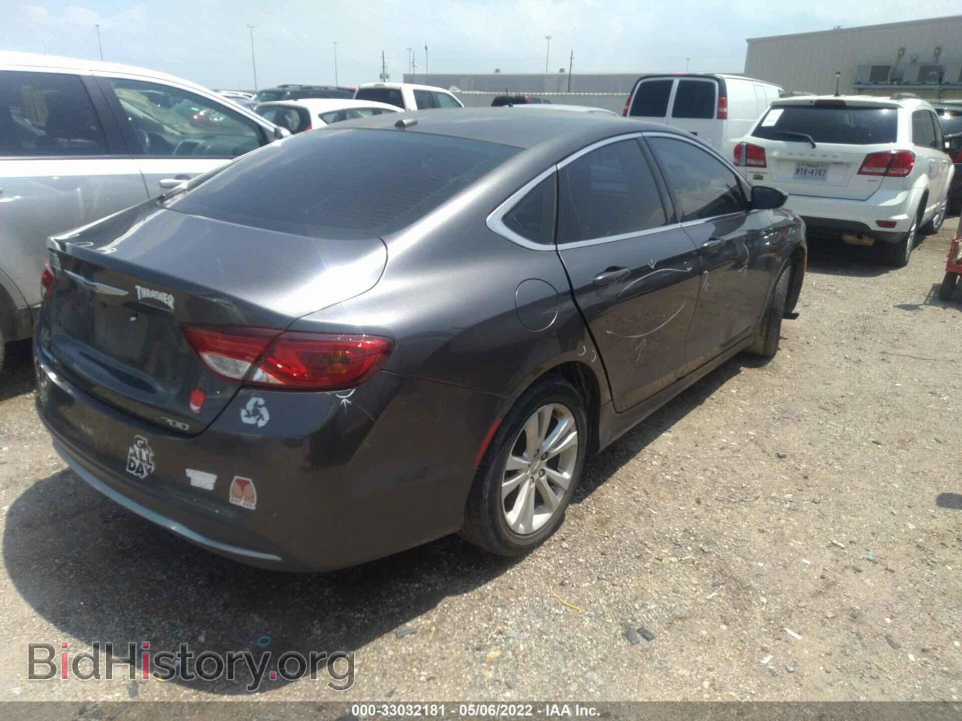 2015 CHRYSLER 200 - VIN: 1C3CCCAB4FN635857 - Фото 4