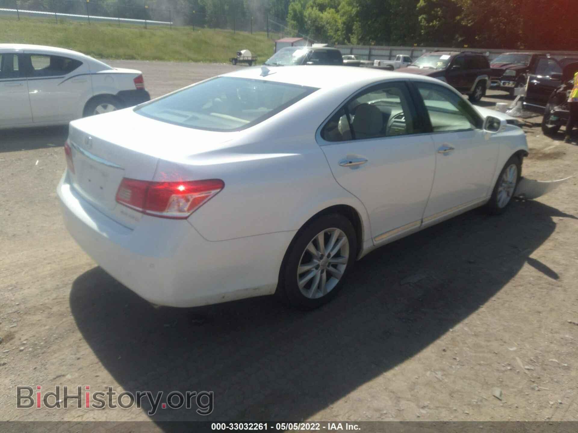 2011 LEXUS ES 350 - VIN: JTHBK1EG8B2465744 - Фото 4