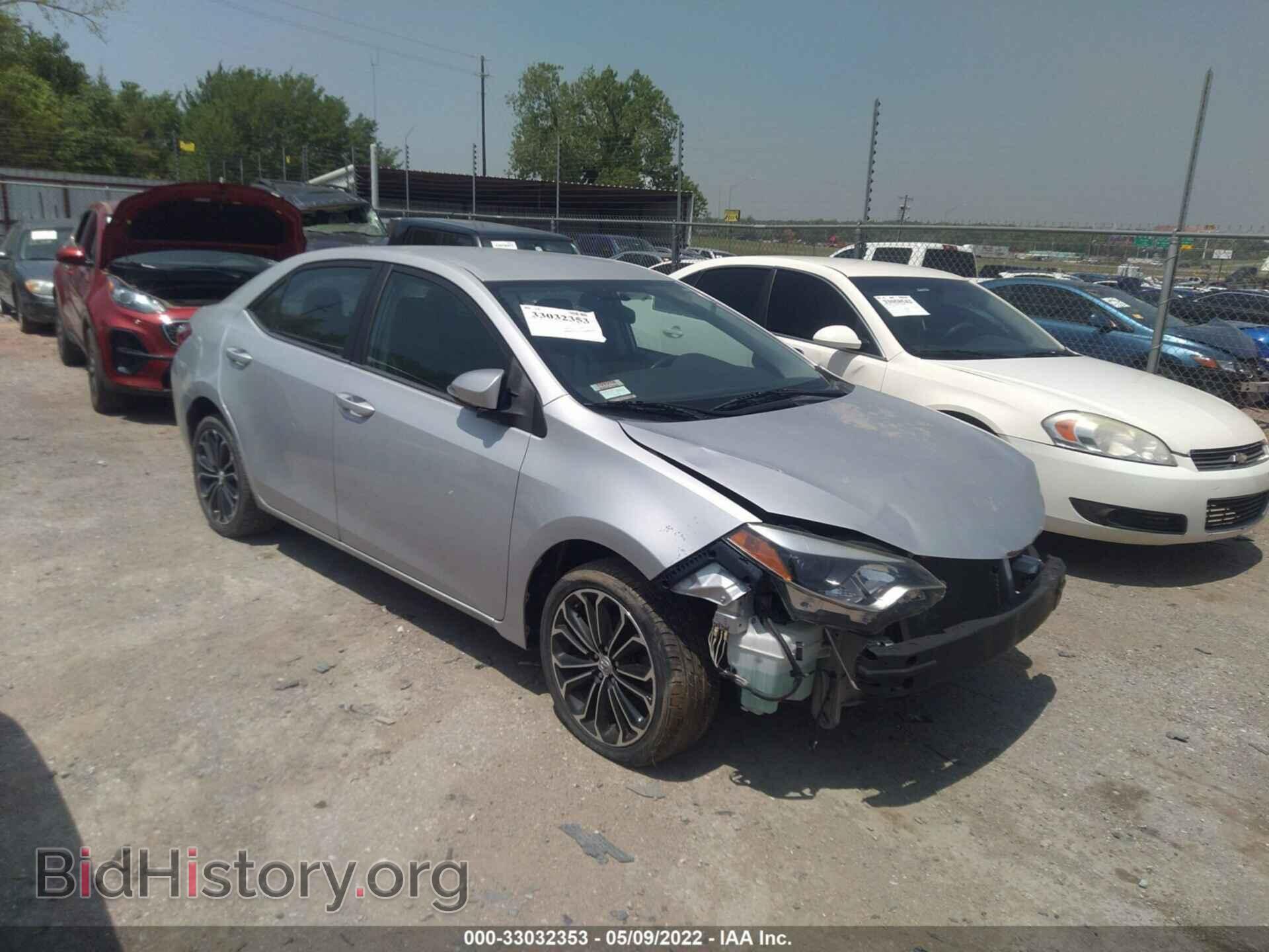 Photo 5YFBURHE5FP226230 - TOYOTA COROLLA 2015