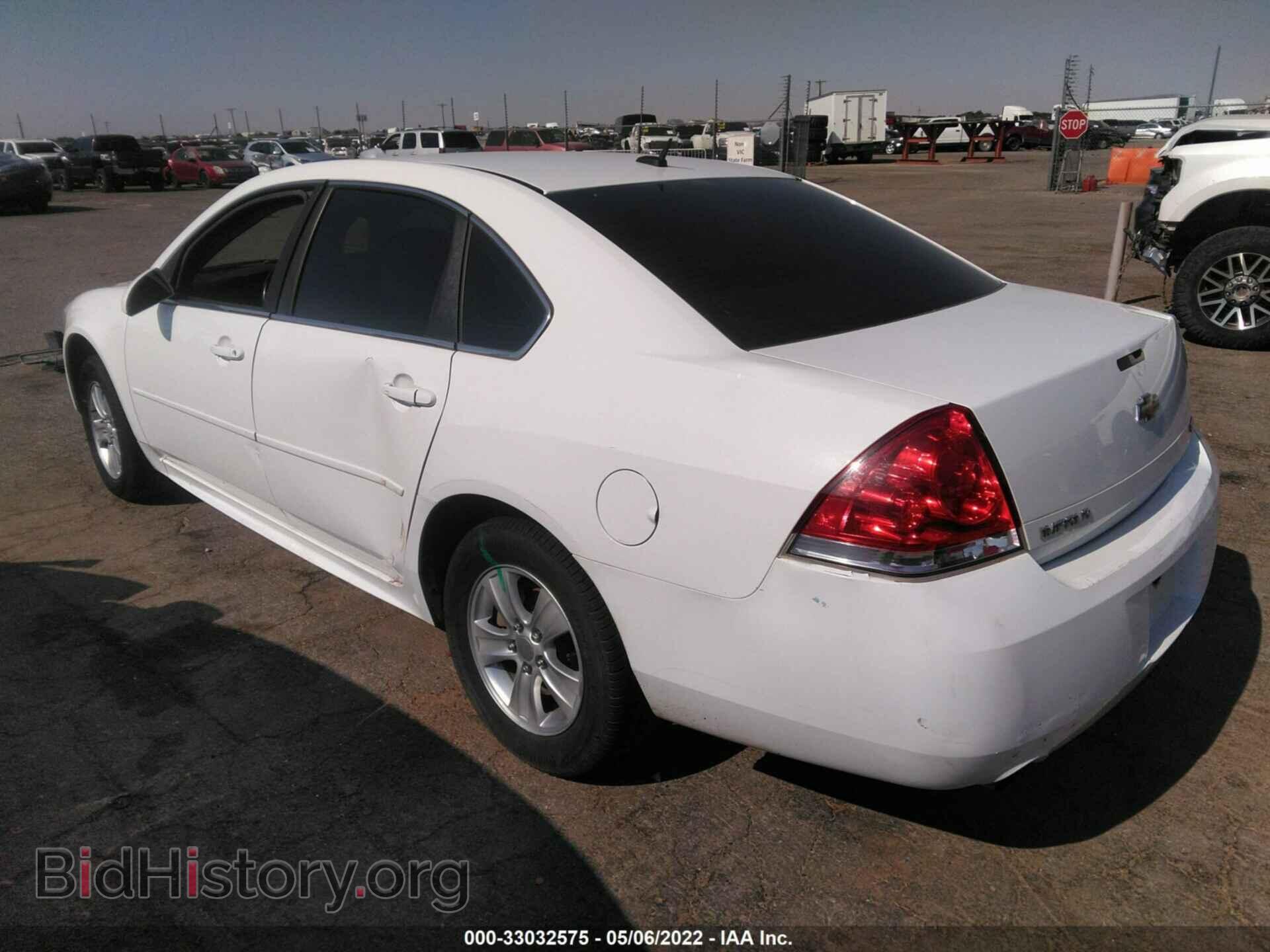 2012 CHEVROLET IMPALA - VIN: 2G1WA5E33C1188442 - Фото 3