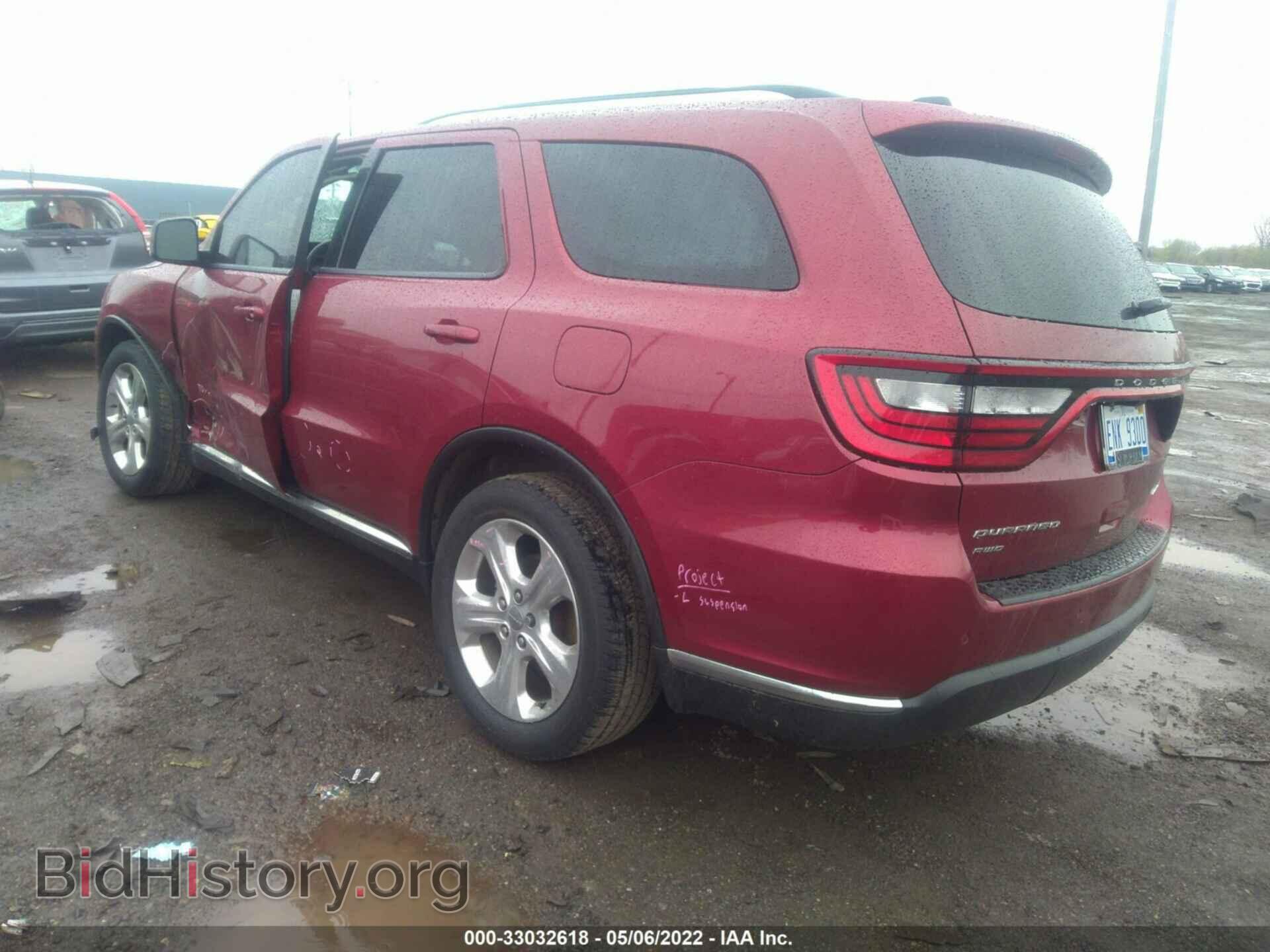 2014 DODGE DURANGO - VIN: 1C4RDJDG3EC586398 - Фото 3