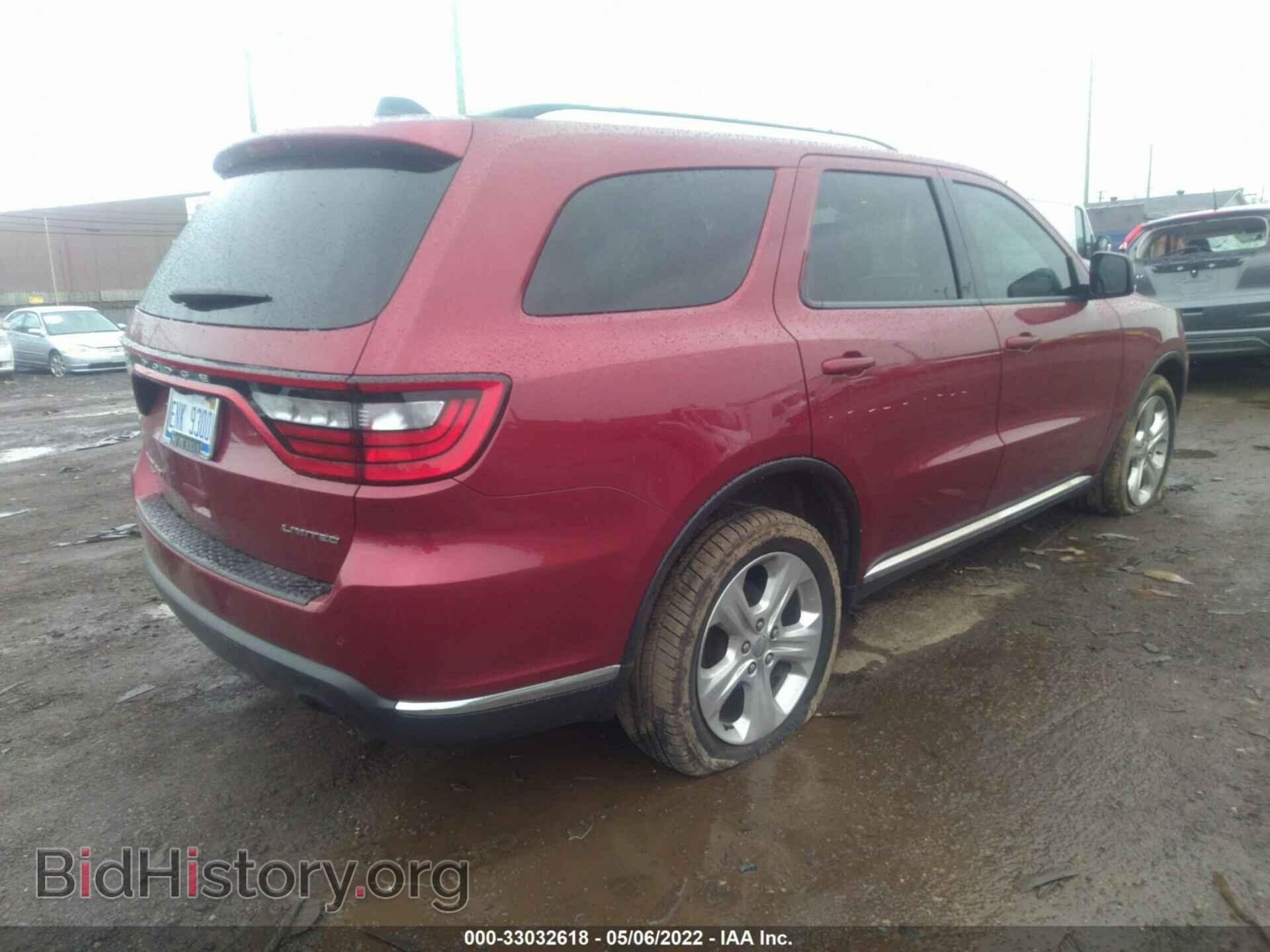 2014 DODGE DURANGO - VIN: 1C4RDJDG3EC586398 - Фото 4