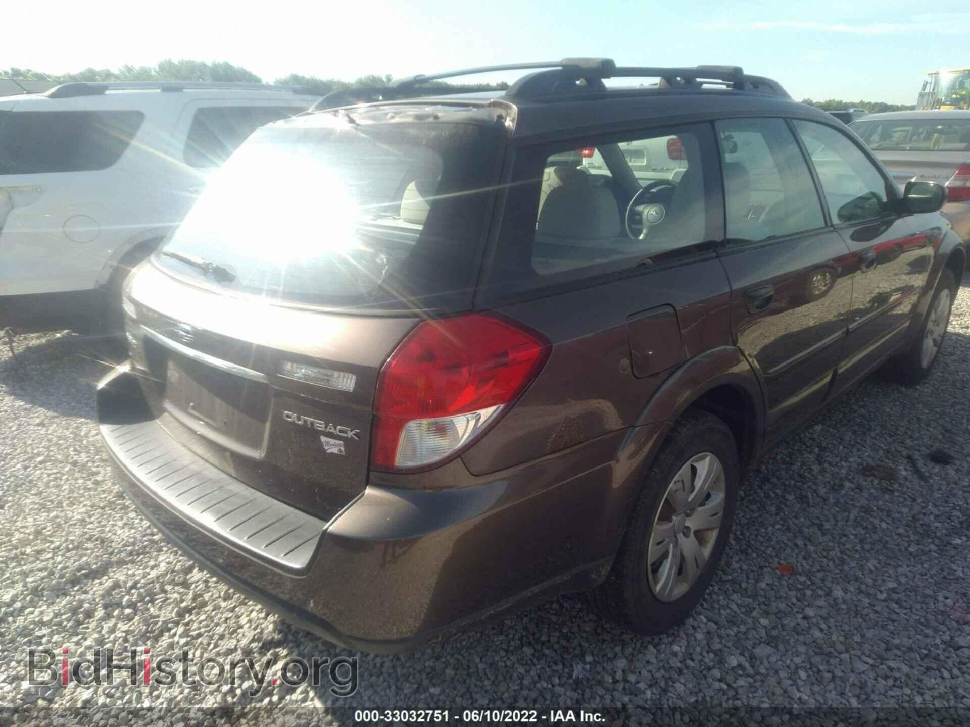 2009 SUBARU OUTBACK - VIN: 4S4BP60C797326878 - Photo 6