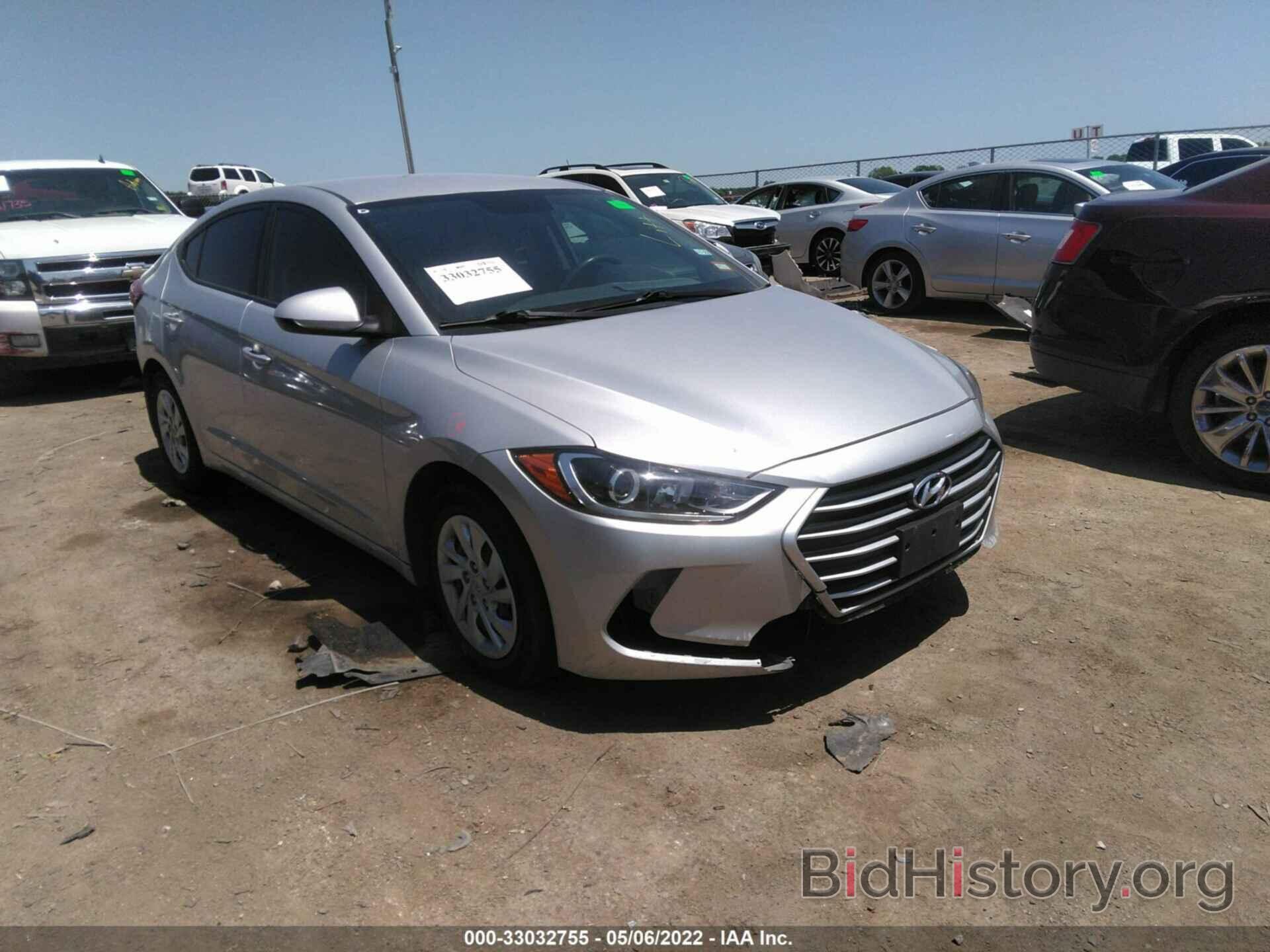 Photo 5NPD74LF6HH065034 - HYUNDAI ELANTRA 2017