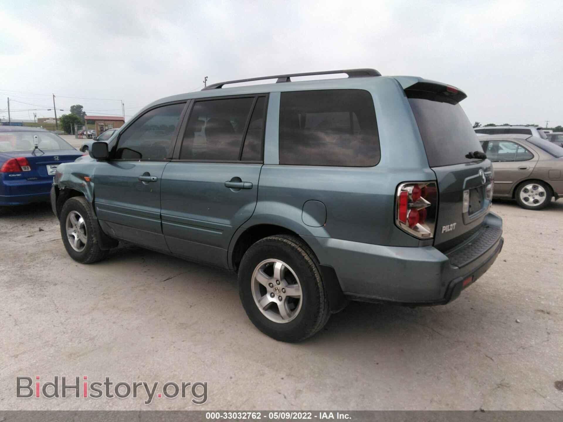 2006 HONDA PILOT - VIN: 2HKYF18586H563056 - Фото 3