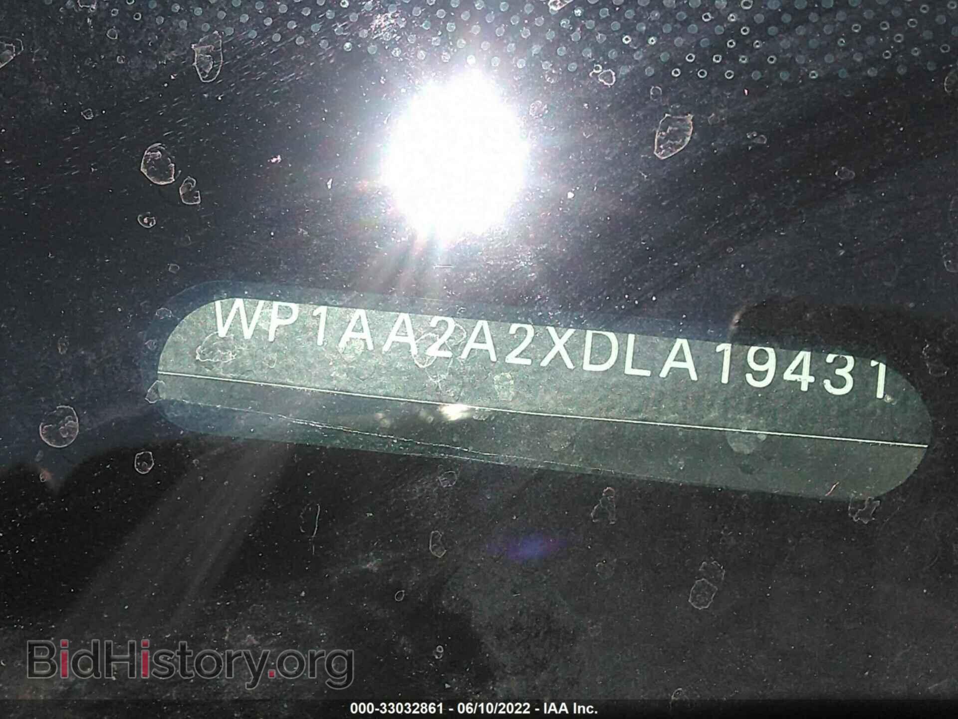 2013 PORSCHE CAYENNE - VIN: WP1AA2A2XDLA19431 - Фото 9