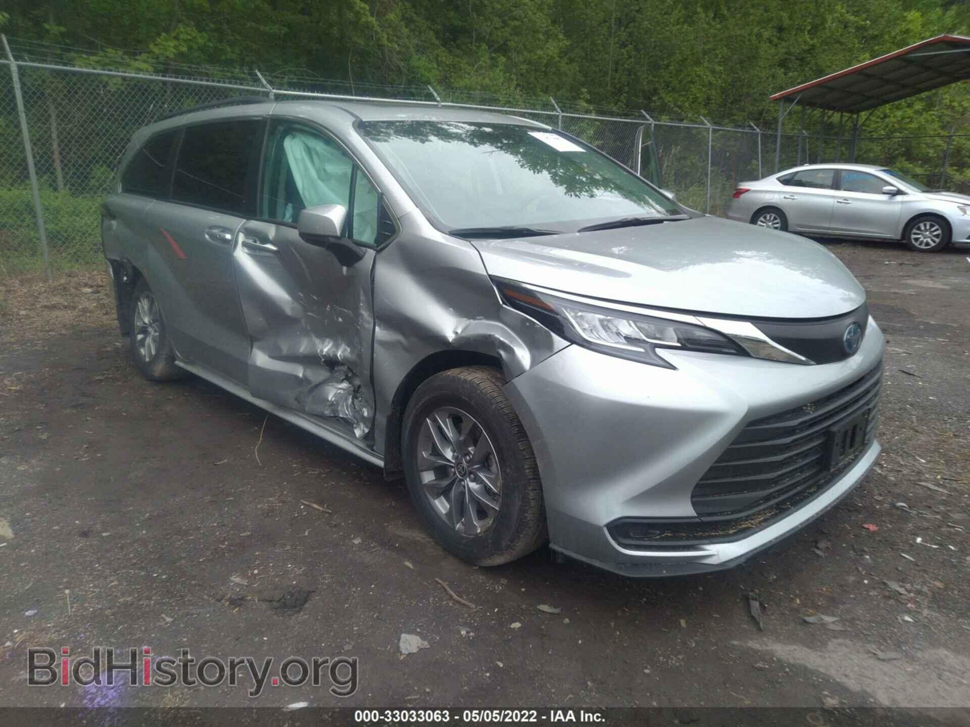 Фотография 5TDBRKEC6MS031494 - TOYOTA SIENNA 2021