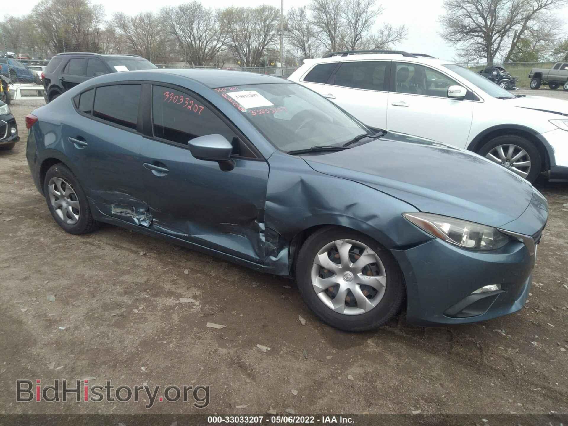Photo JM1BM1T72G1354585 - MAZDA MAZDA3 2016