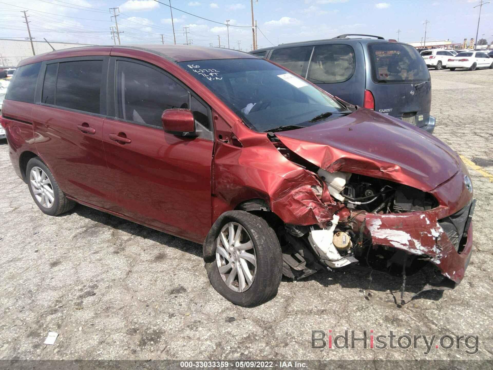 Photo JM1CW2BL1C0103107 - MAZDA MAZDA5 2012