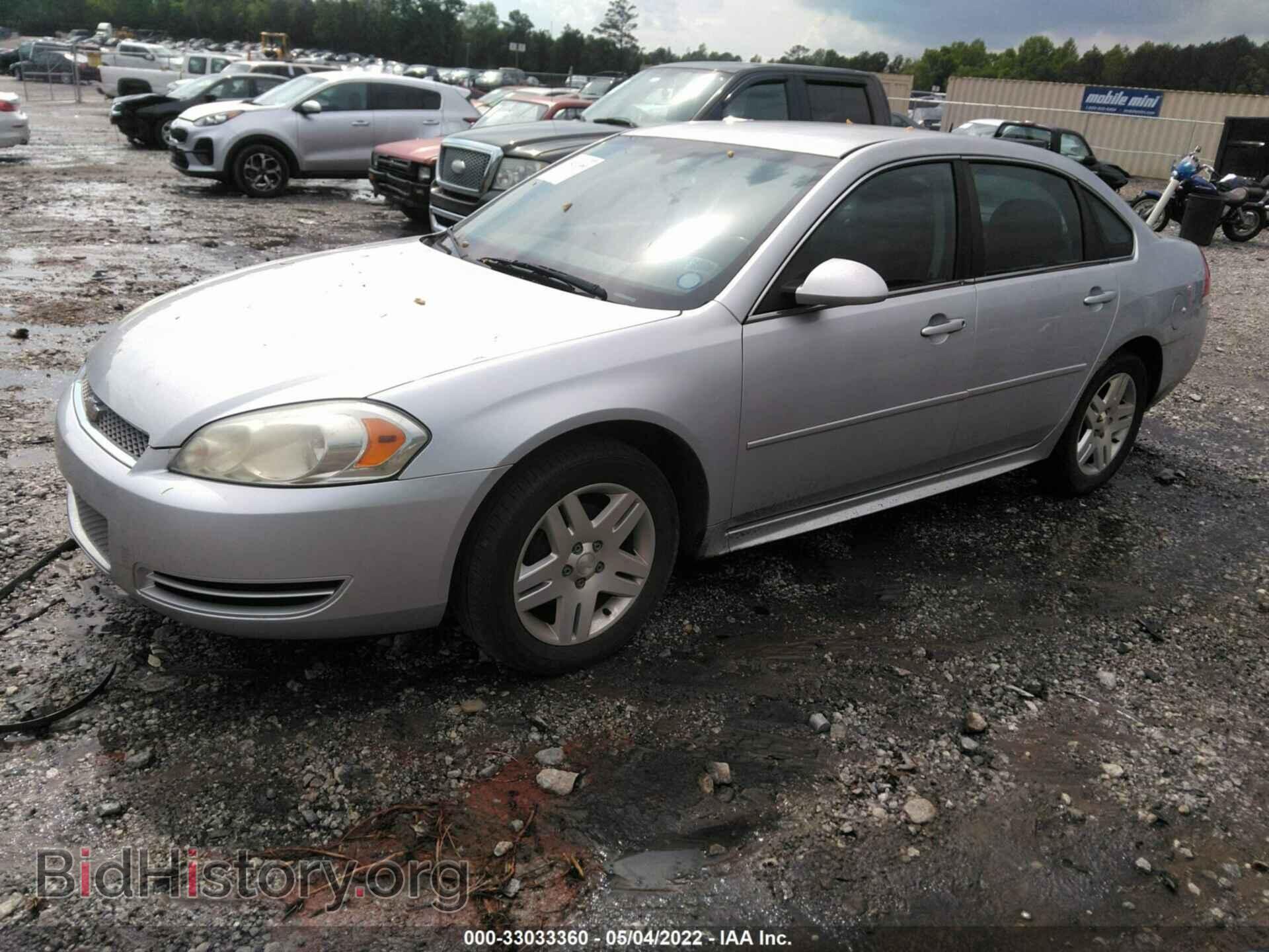 2013 CHEVROLET IMPALA - VIN: 2G1WG5E34D1220024 - Фото 2