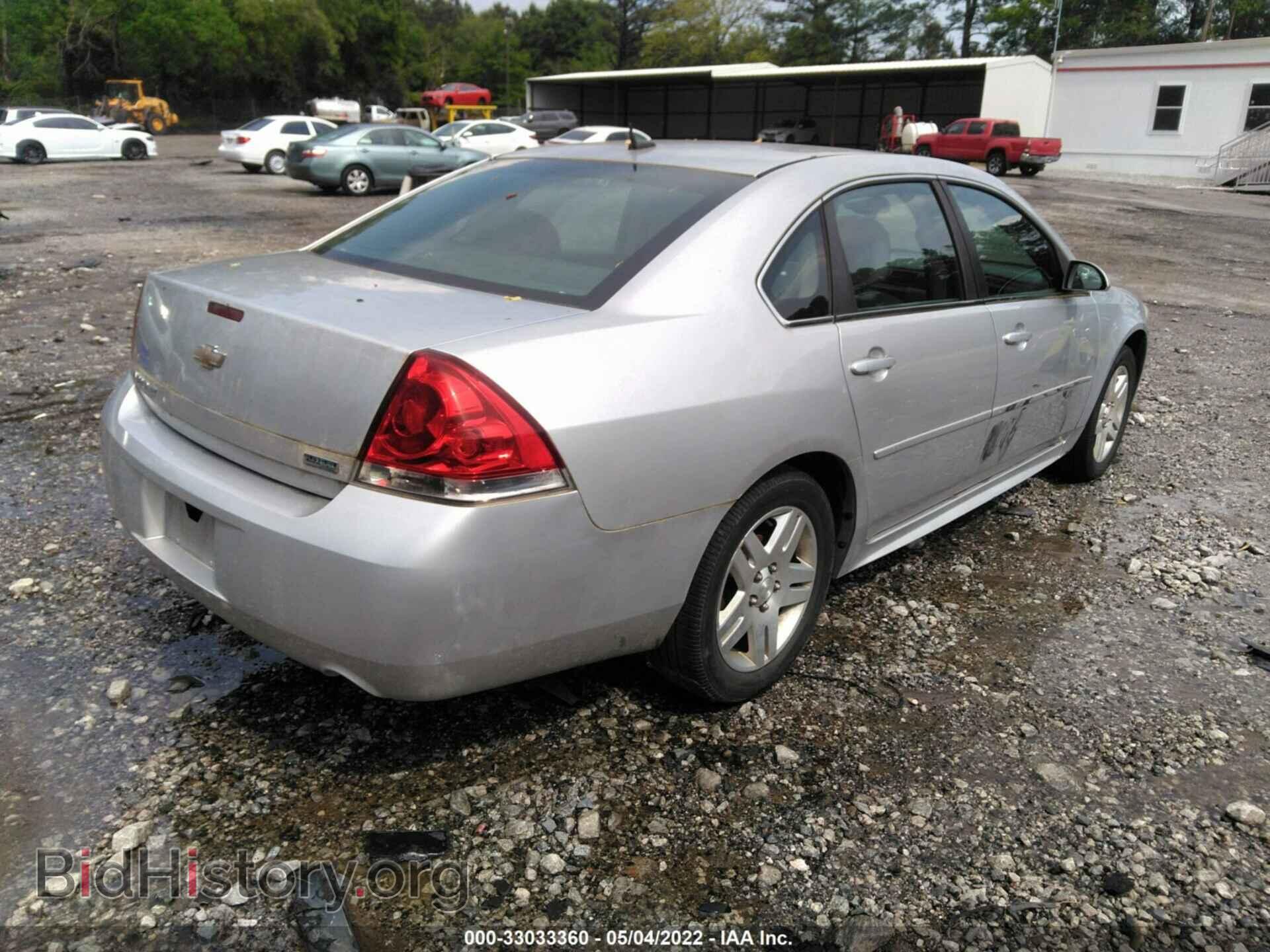 2013 CHEVROLET IMPALA - VIN: 2G1WG5E34D1220024 - Фото 4