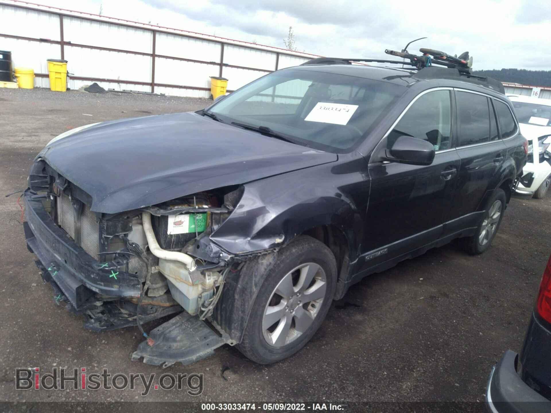 2011 SUBARU OUTBACK - VIN: 4S4BRBGC8B3364867 - Фото 2