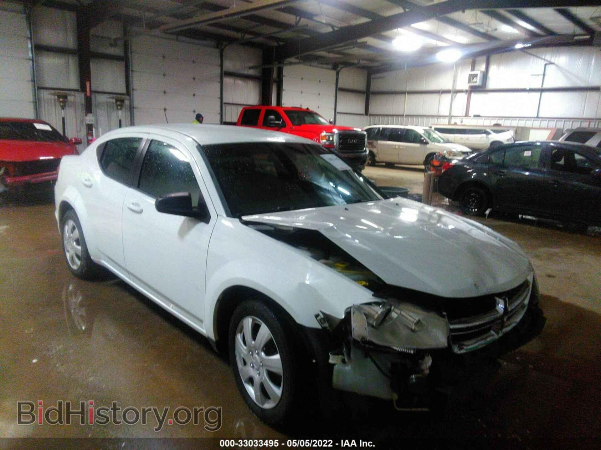 Photo 1C3CDZAB8CN214946 - DODGE AVENGER 2012