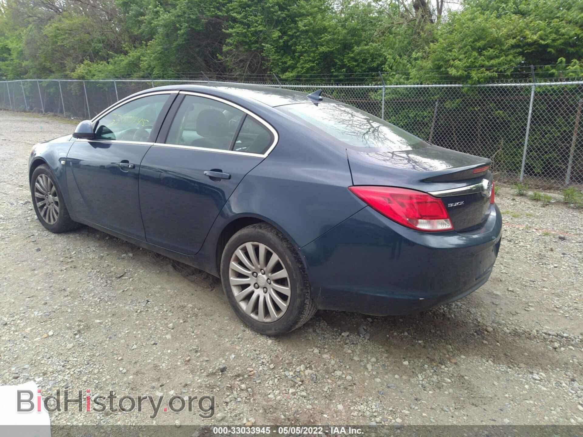 2011 BUICK REGAL - VIN: w04gn5ec9b1110486 - Фото 3