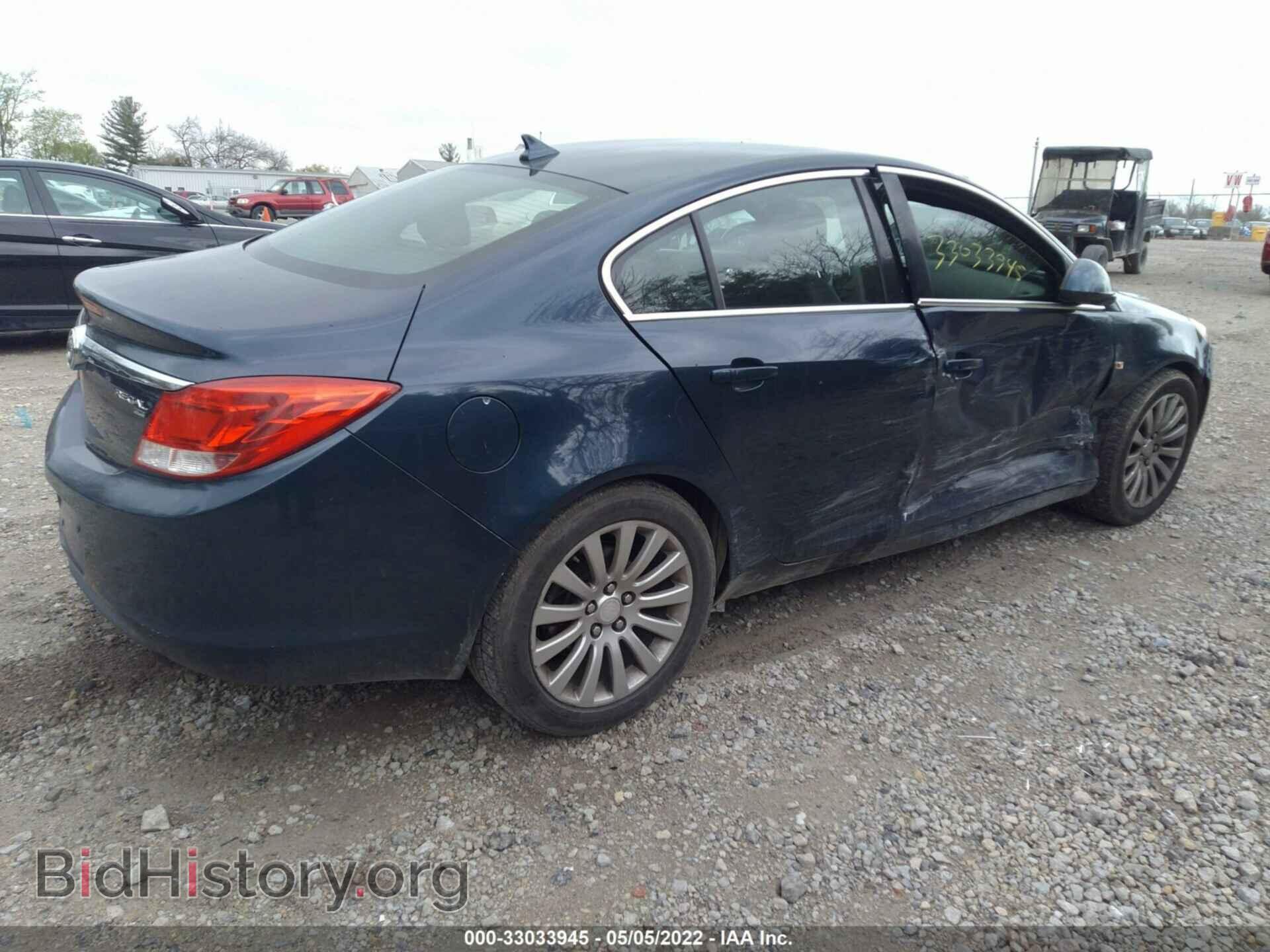 2011 BUICK REGAL - VIN: w04gn5ec9b1110486 - Фото 4