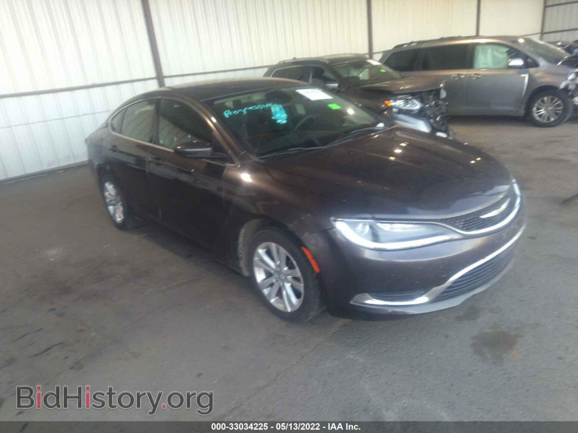 Фотография 1C3CCCAB6GN158947 - CHRYSLER 200 2016