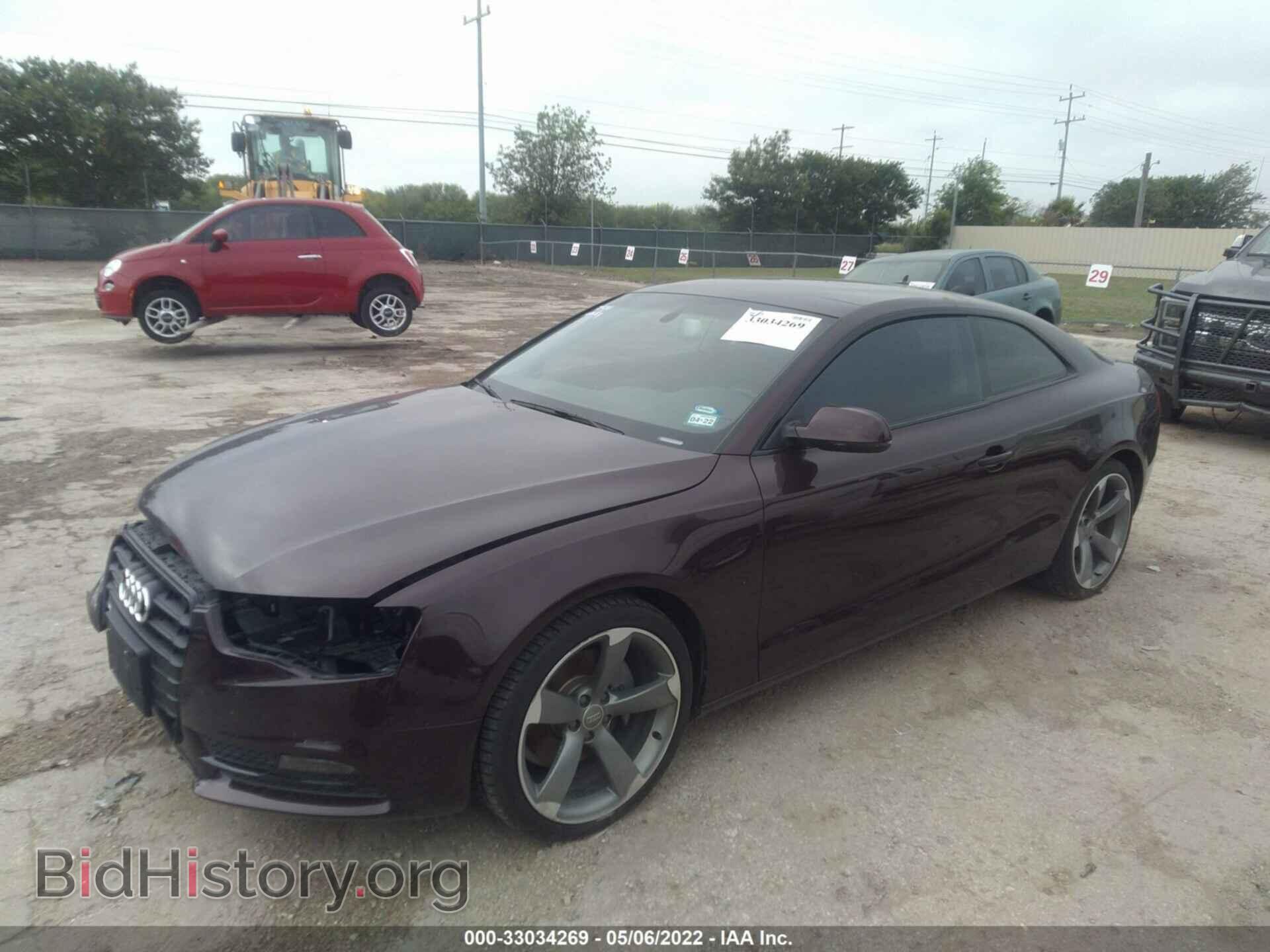 2014 AUDI A5 - VIN: WAULFAFR3EA032933 - Фото 2