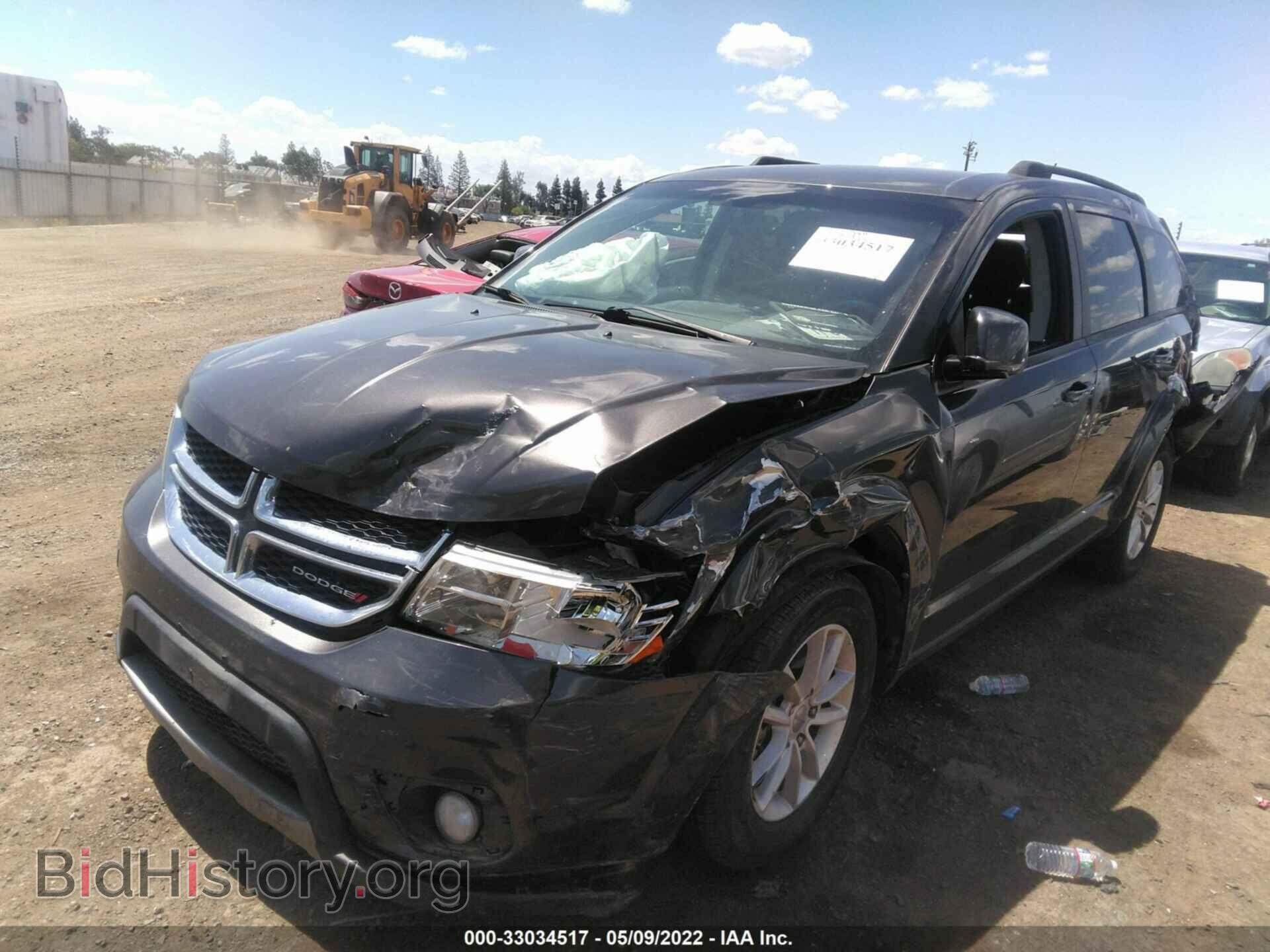 2016 DODGE JOURNEY - VIN: 3C4PDCBG5GT165909 - Фото 2