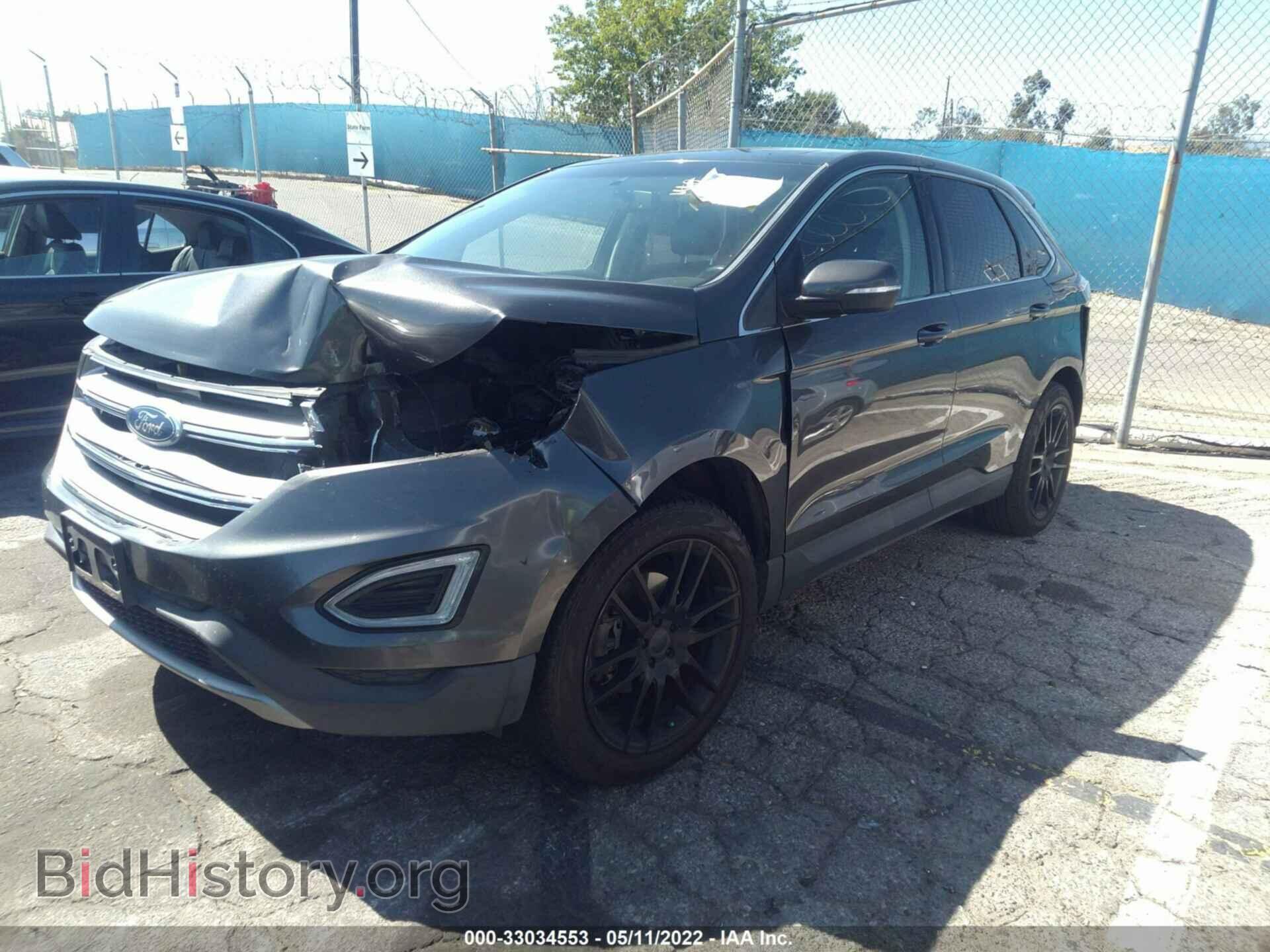 2015 FORD EDGE - VIN: 2FMTK3J84FBC42239 - Photo 2