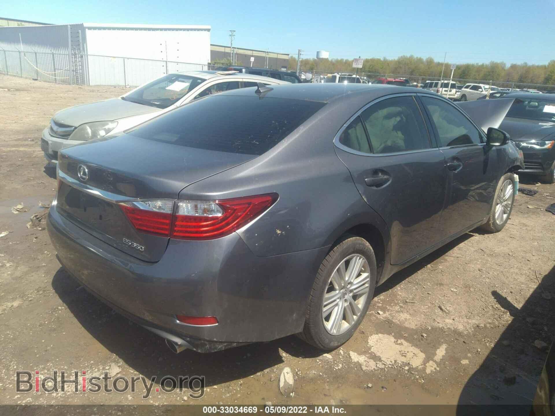 2013 LEXUS ES 350 - VIN: JTHBK1GG5D2057489 - Фото 4