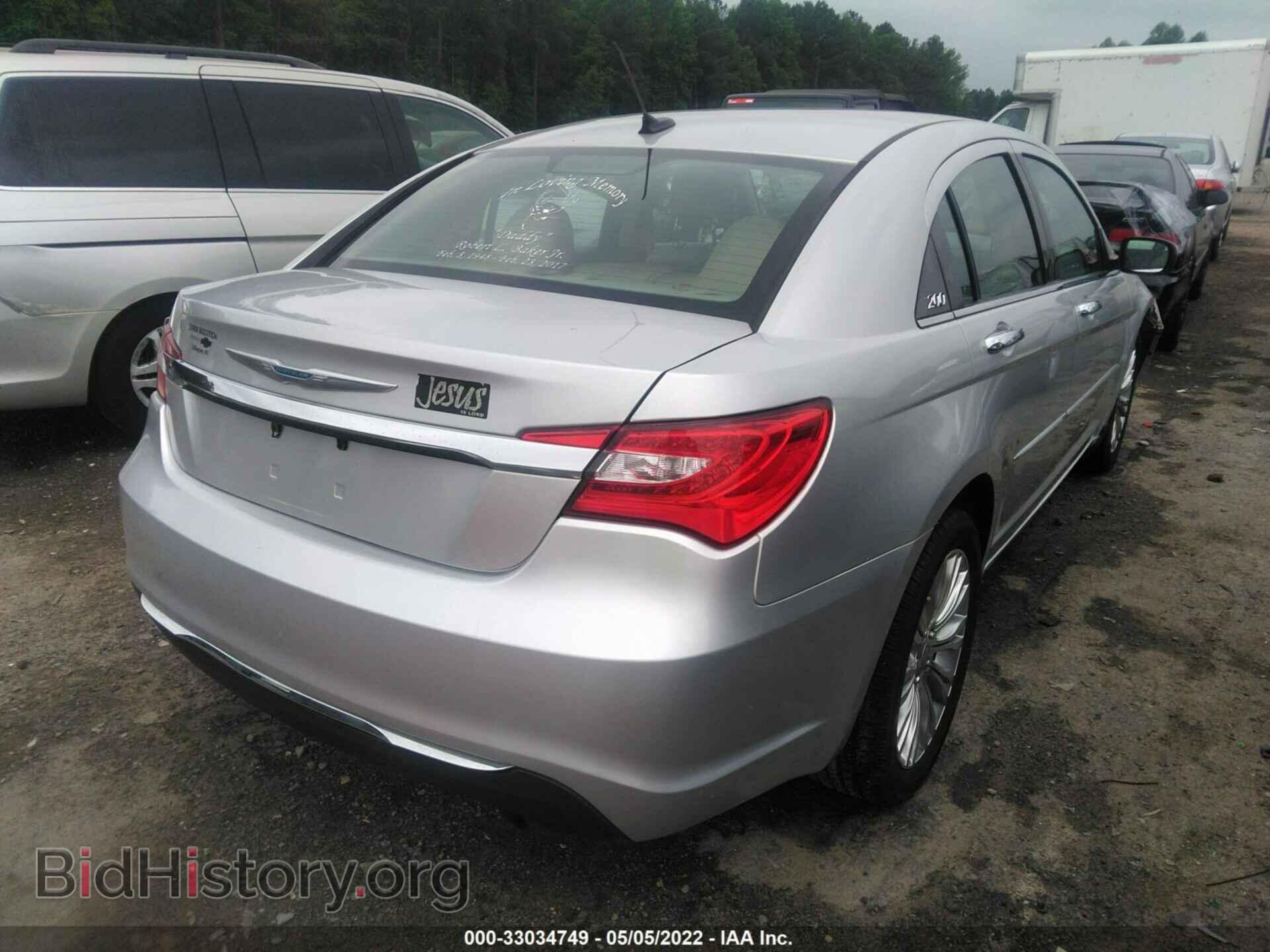 2012 CHRYSLER 200 - VIN: 1C3CCBCBXCN191709 - Фото 4