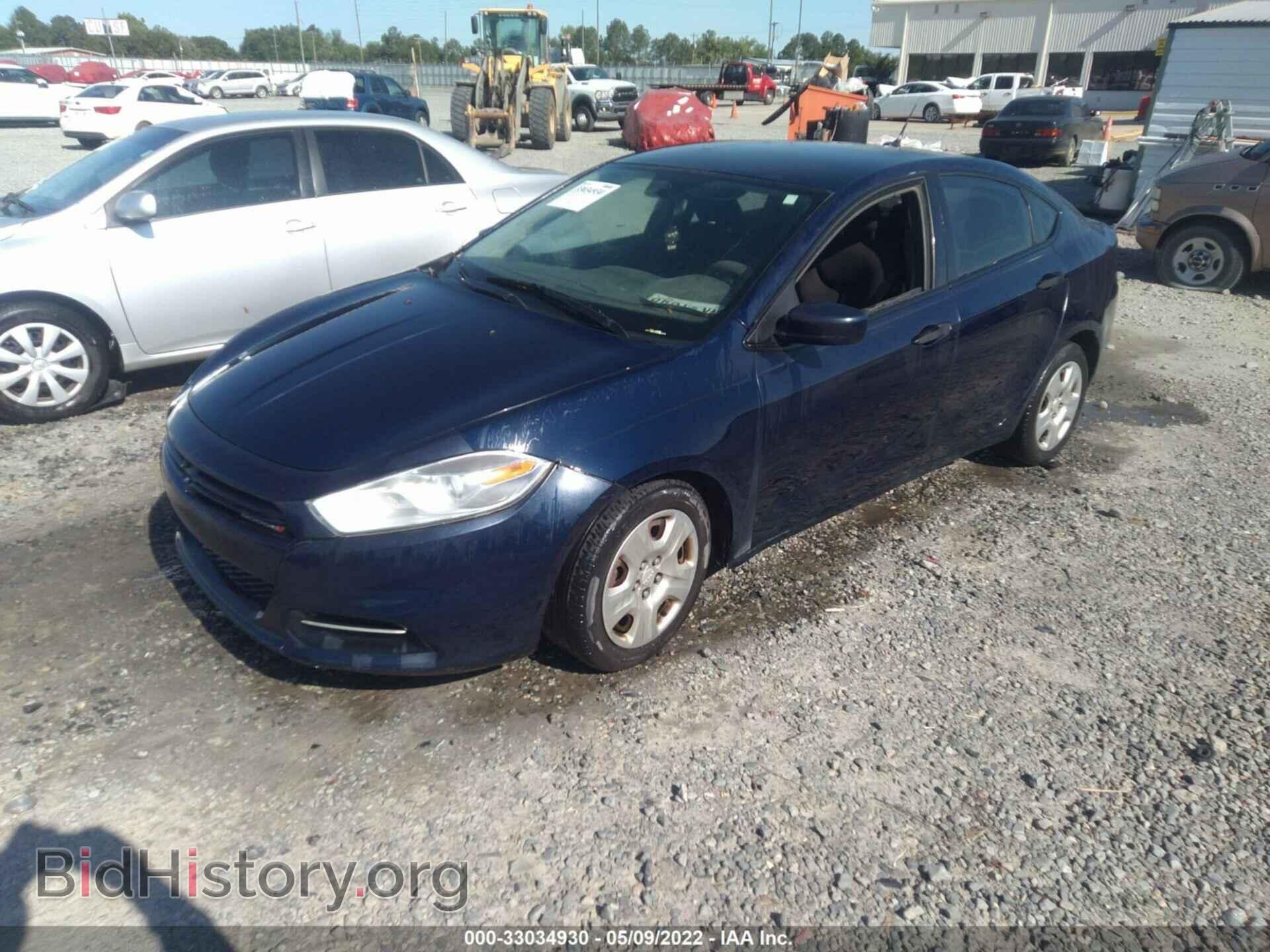 2013 DODGE DART - VIN: 1C3CDFAA9DD324174 - Фото 2
