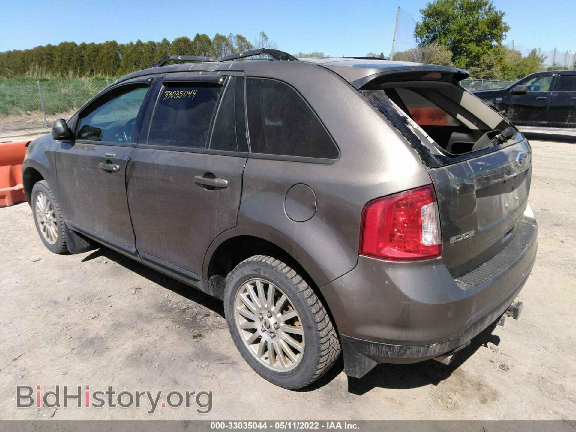 2013 FORD EDGE - VIN: 2FMDK4JC9DBE05799 - Фото 3