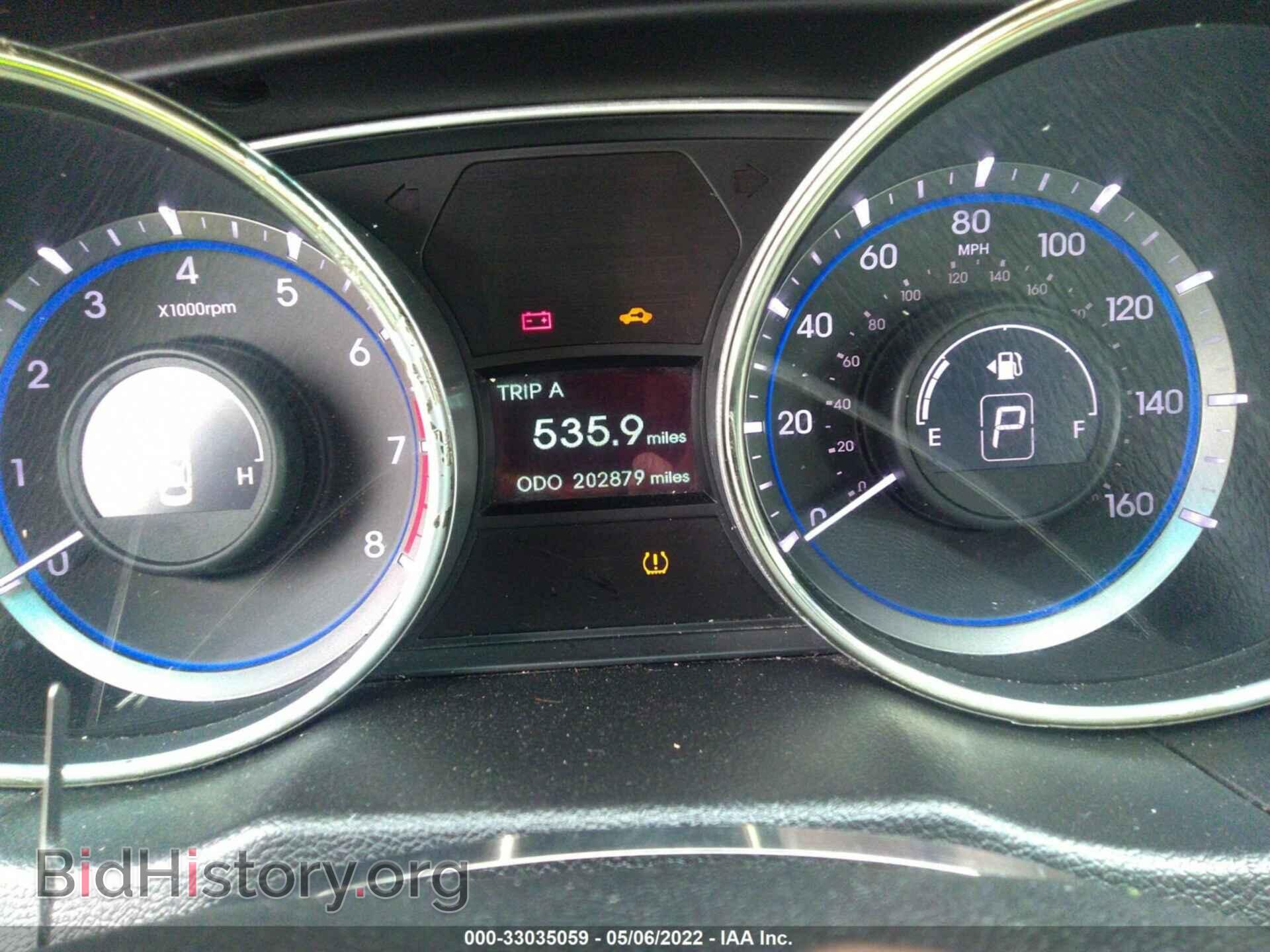 2013 HYUNDAI SONATA - VIN: 5NPEC4AB3DH524045 - Фото 7