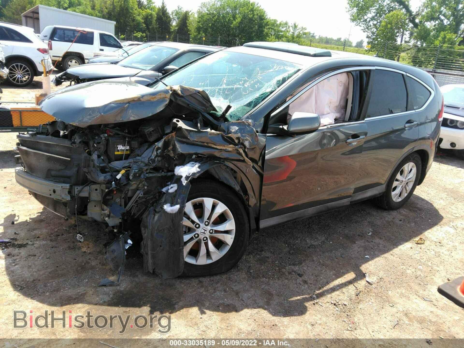 2012 HONDA CR-V - VIN: 2HKRM3H57CH507420 - Фото 2