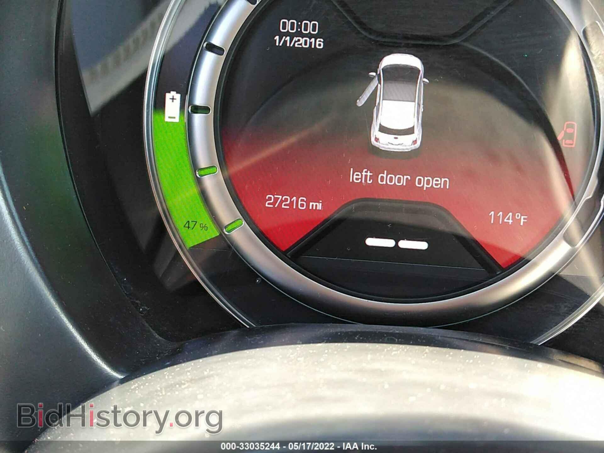 2017 FIAT 500E - VIN: 3C3CFFGE7HT625160 - Фото 7