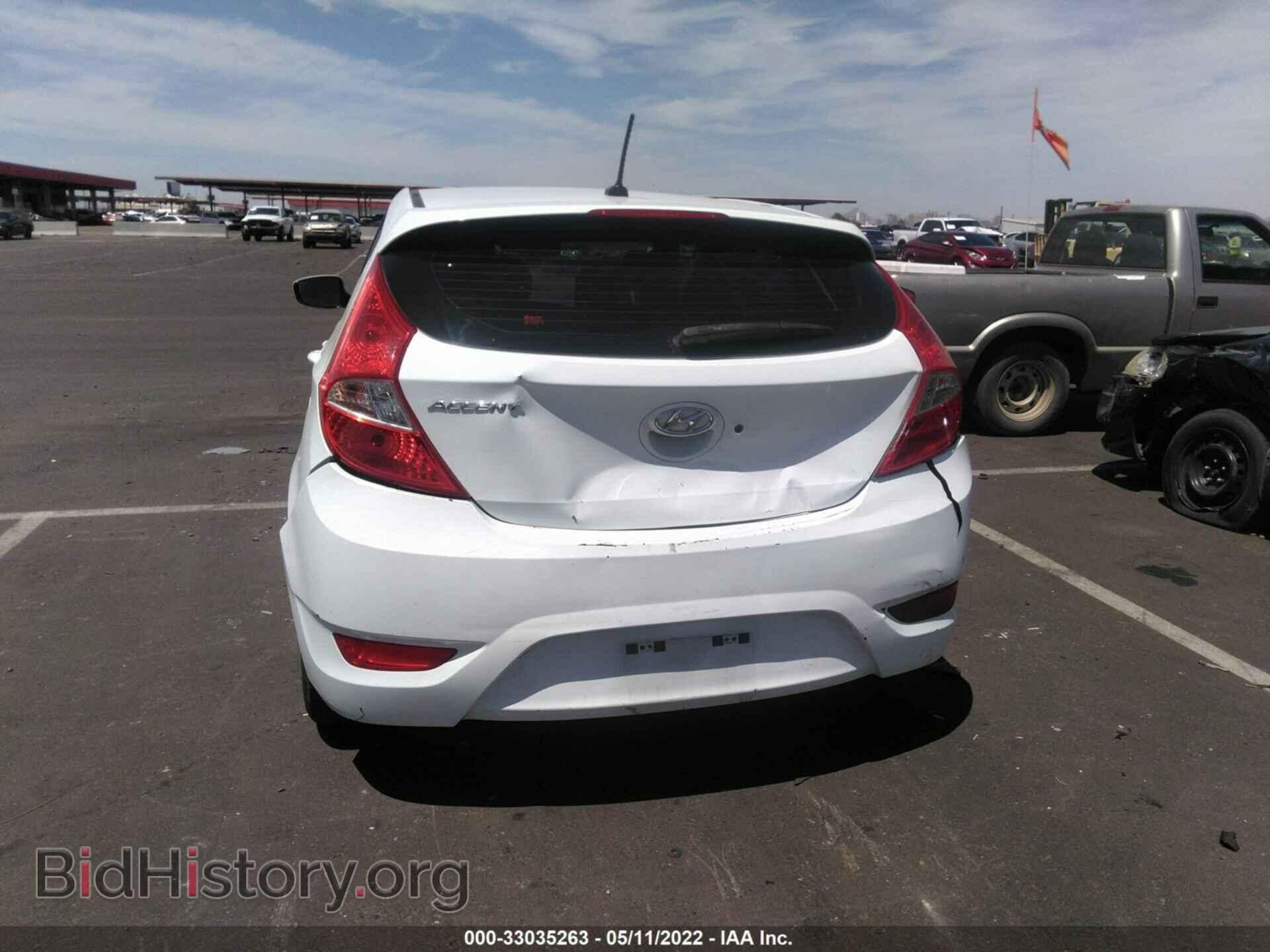 2012 HYUNDAI ACCENT - VIN: KMHCU5AE1CU033350 - Фото 6