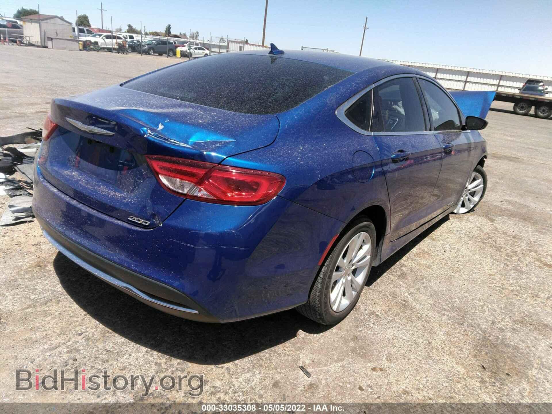 2016 CHRYSLER 200 - VIN: 1C3CCCABXGN169918 - Фото 4
