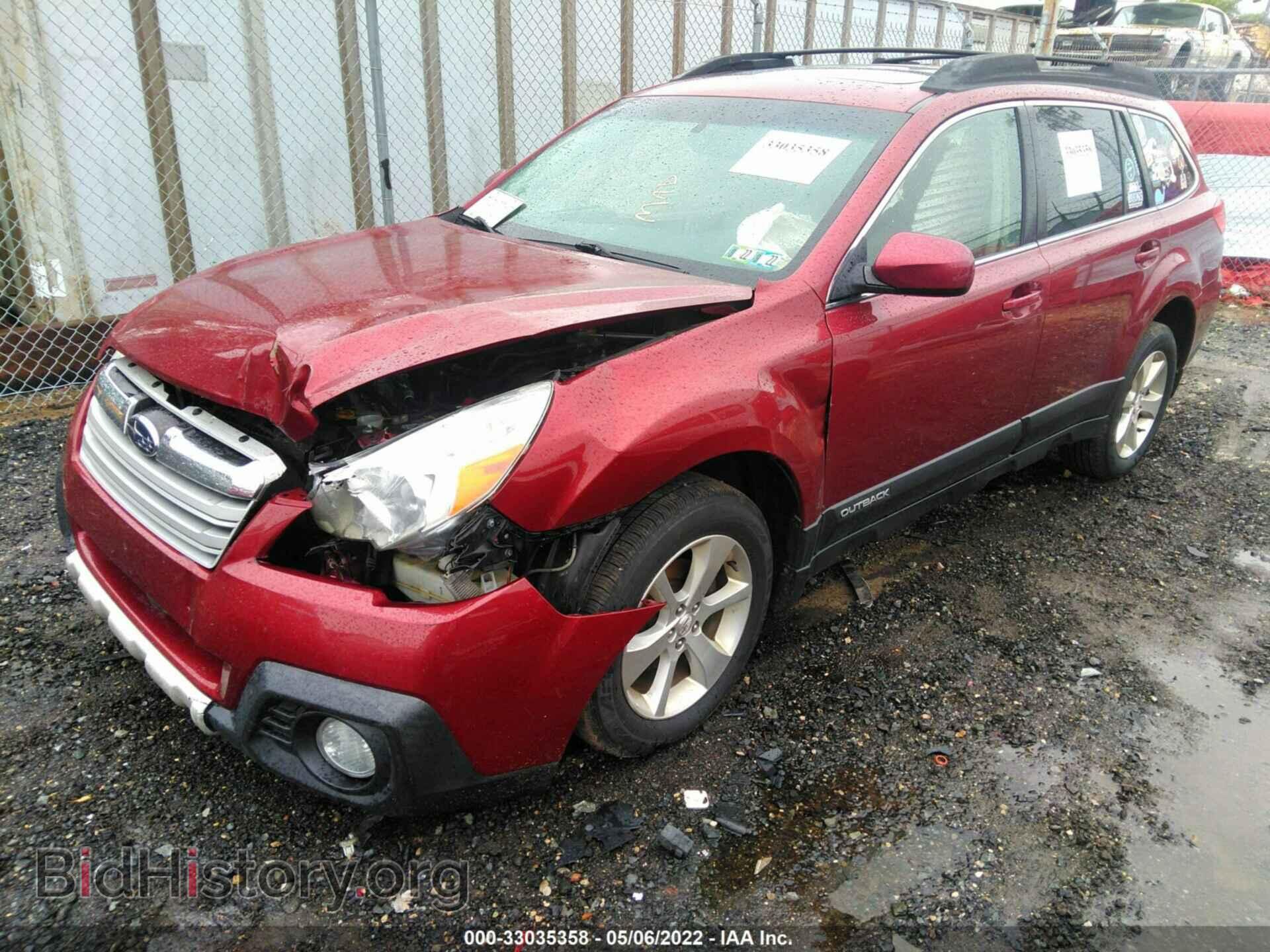 2013 SUBARU OUTBACK - VIN: 4S4BRBKC2D3262524 - Фото 2