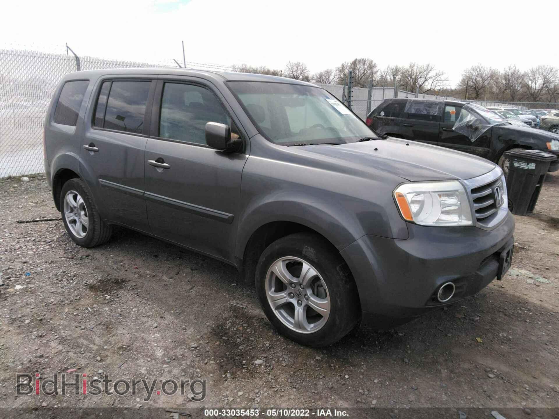 Фотография 5FNYF4H77CB003672 - HONDA PILOT 2012