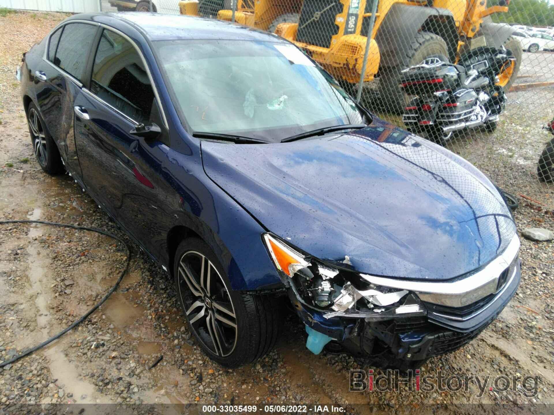 Photo 1HGCR2F5XGA231043 - HONDA ACCORD SEDAN 2016